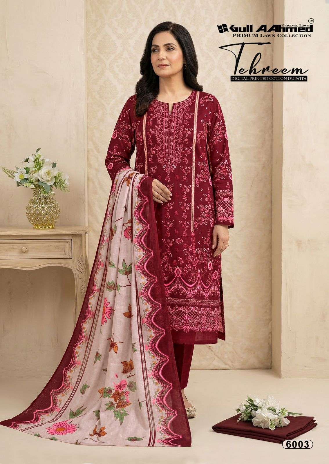GULL AAHMED TEHREEM VOL 6 COTTON DIGITAL PRINT SALWAR SUIT