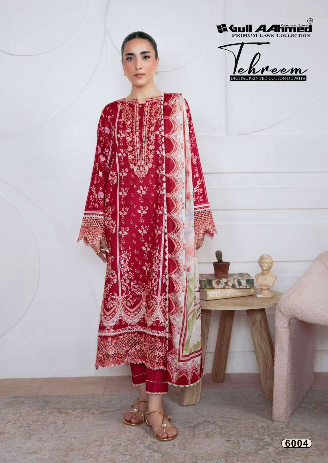 GULL AAHMED TEHREEM VOL 6 COTTON DIGITAL PRINT SALWAR SUIT