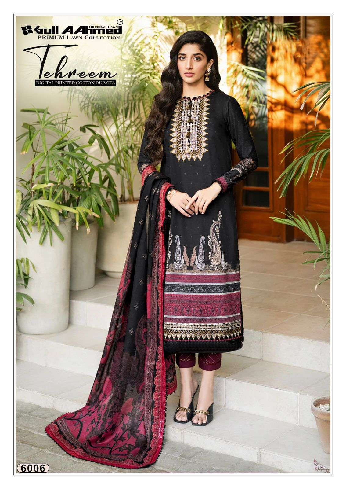 GULL AAHMED TEHREEM VOL 6 COTTON DIGITAL PRINT SALWAR SUIT