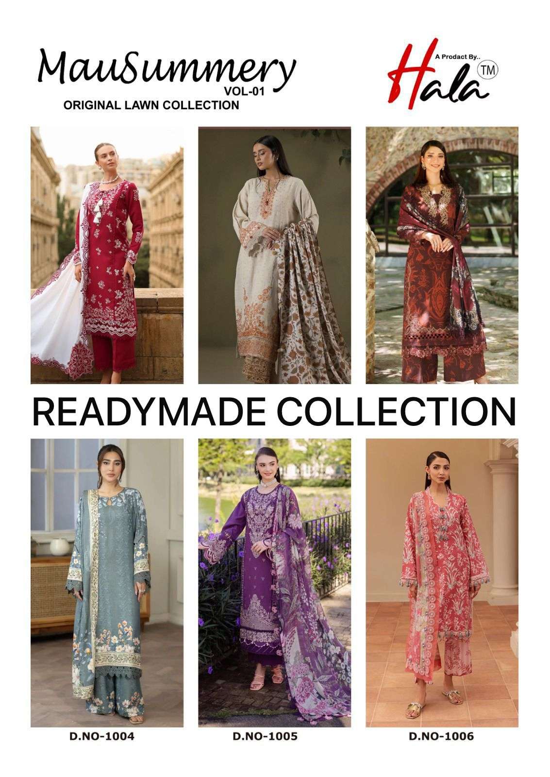 HALA TRADERS MAUSAMMRY LAWN COTTON READY MADE COLLECTION