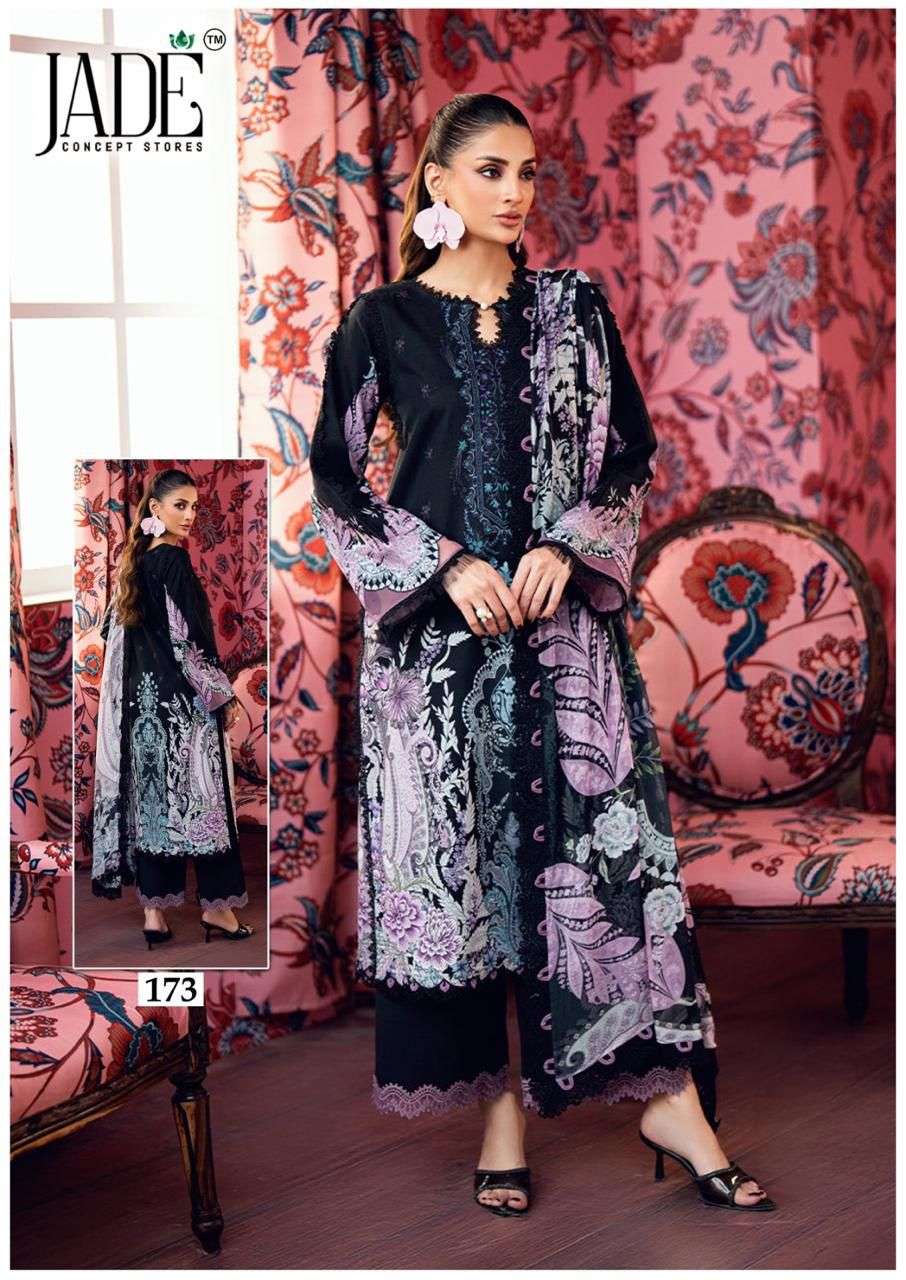 JADE CHEVRON EXCLUSIVE HEAVY COTTON VOL 18 DIGITAL PRINT COTTON SALWAR SUIT