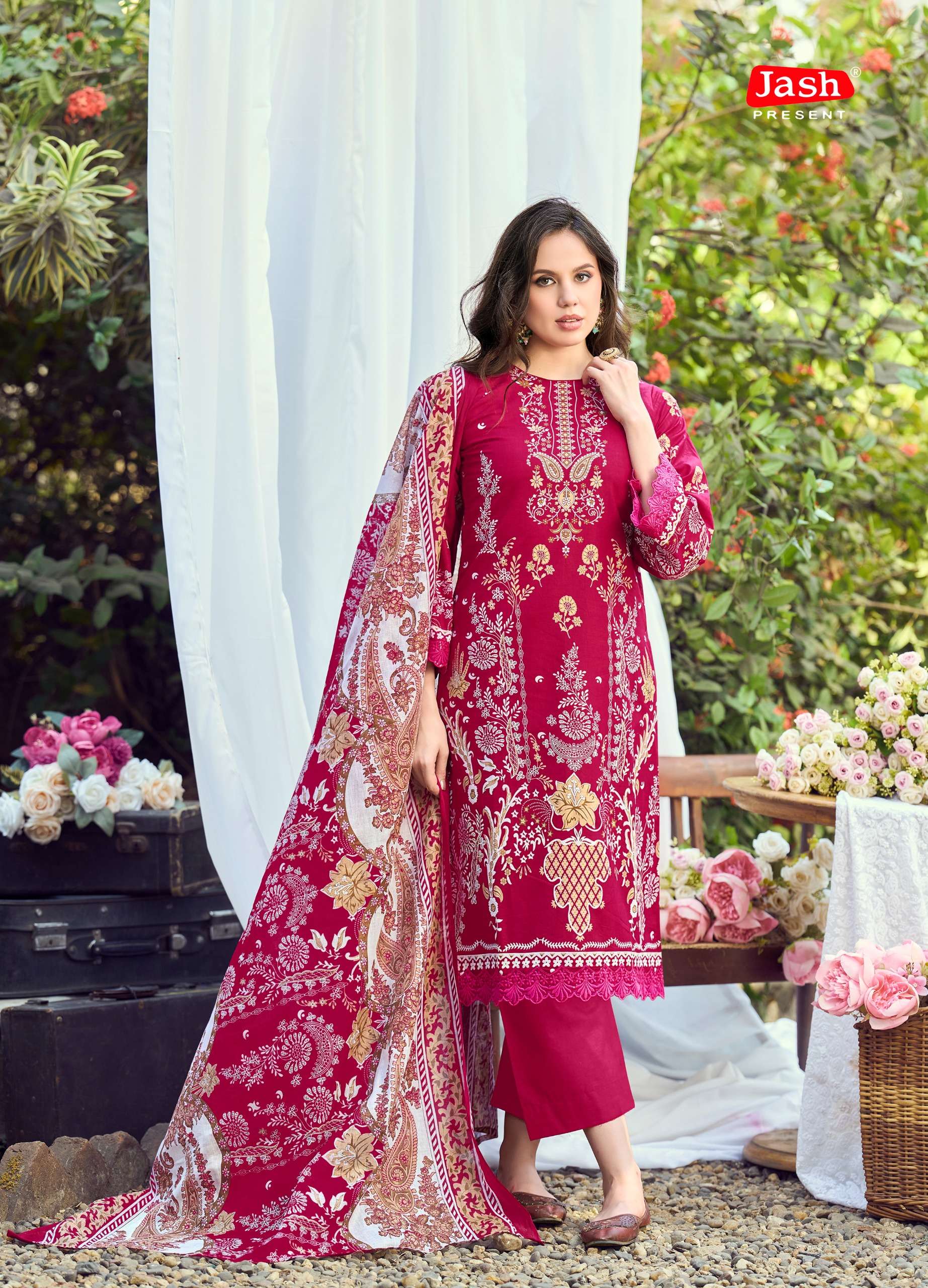 JASH BELLIZA VOL 13 COTTON DIGITAL PRINT SALWAR SUIT