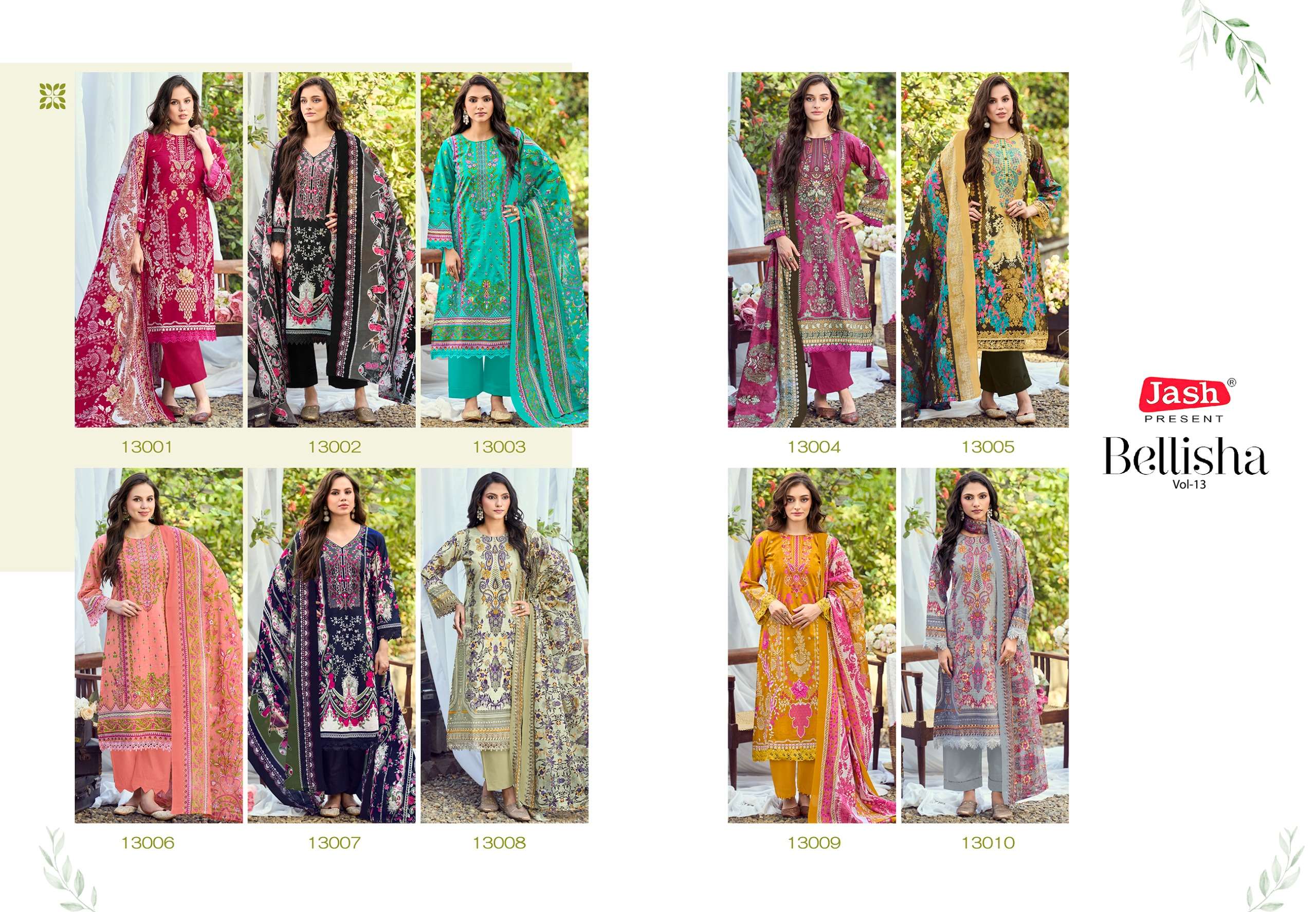 JASH BELLIZA VOL 13 COTTON DIGITAL PRINT SALWAR SUIT
