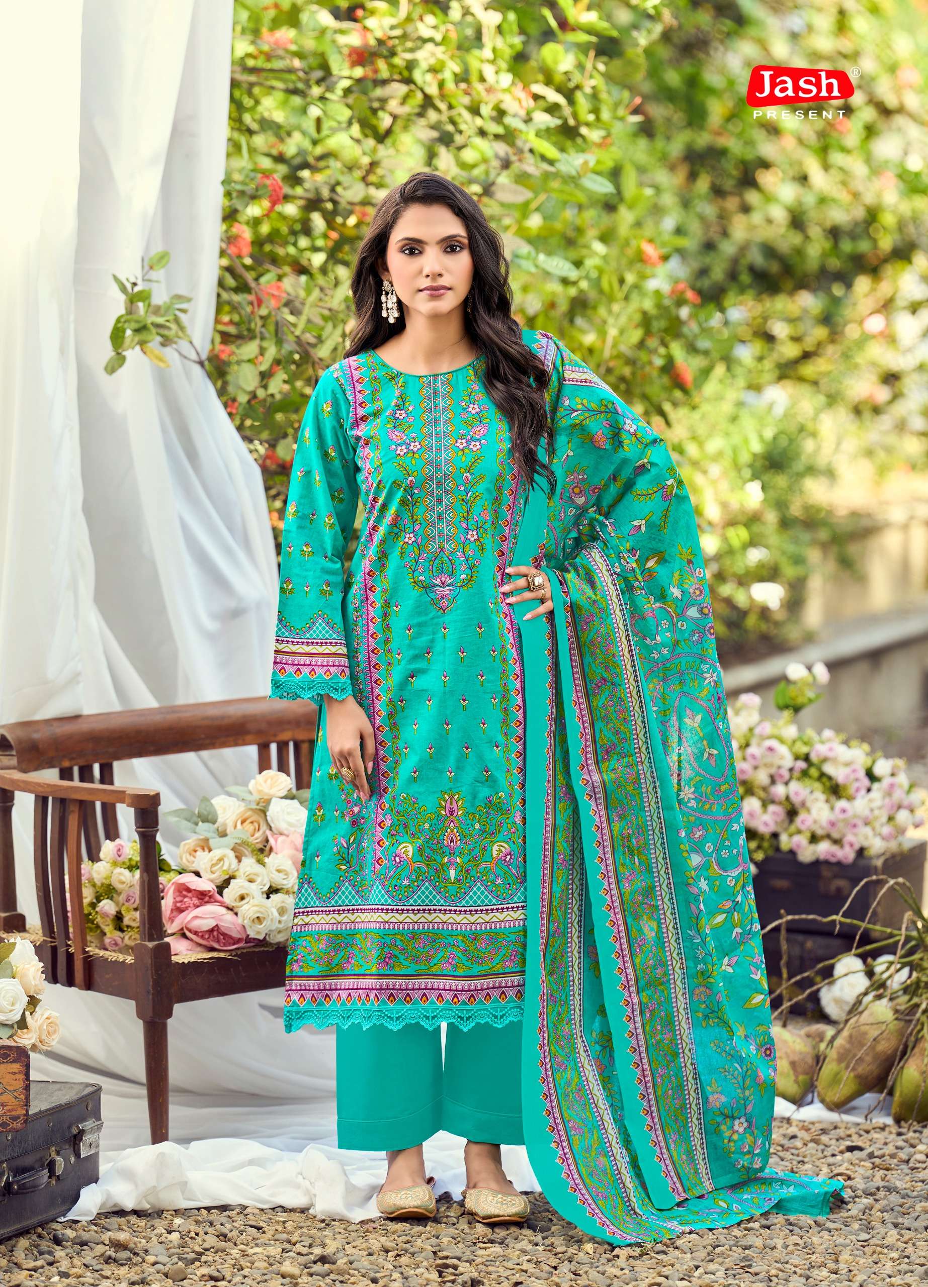 JASH BELLIZA VOL 13 COTTON DIGITAL PRINT SALWAR SUIT