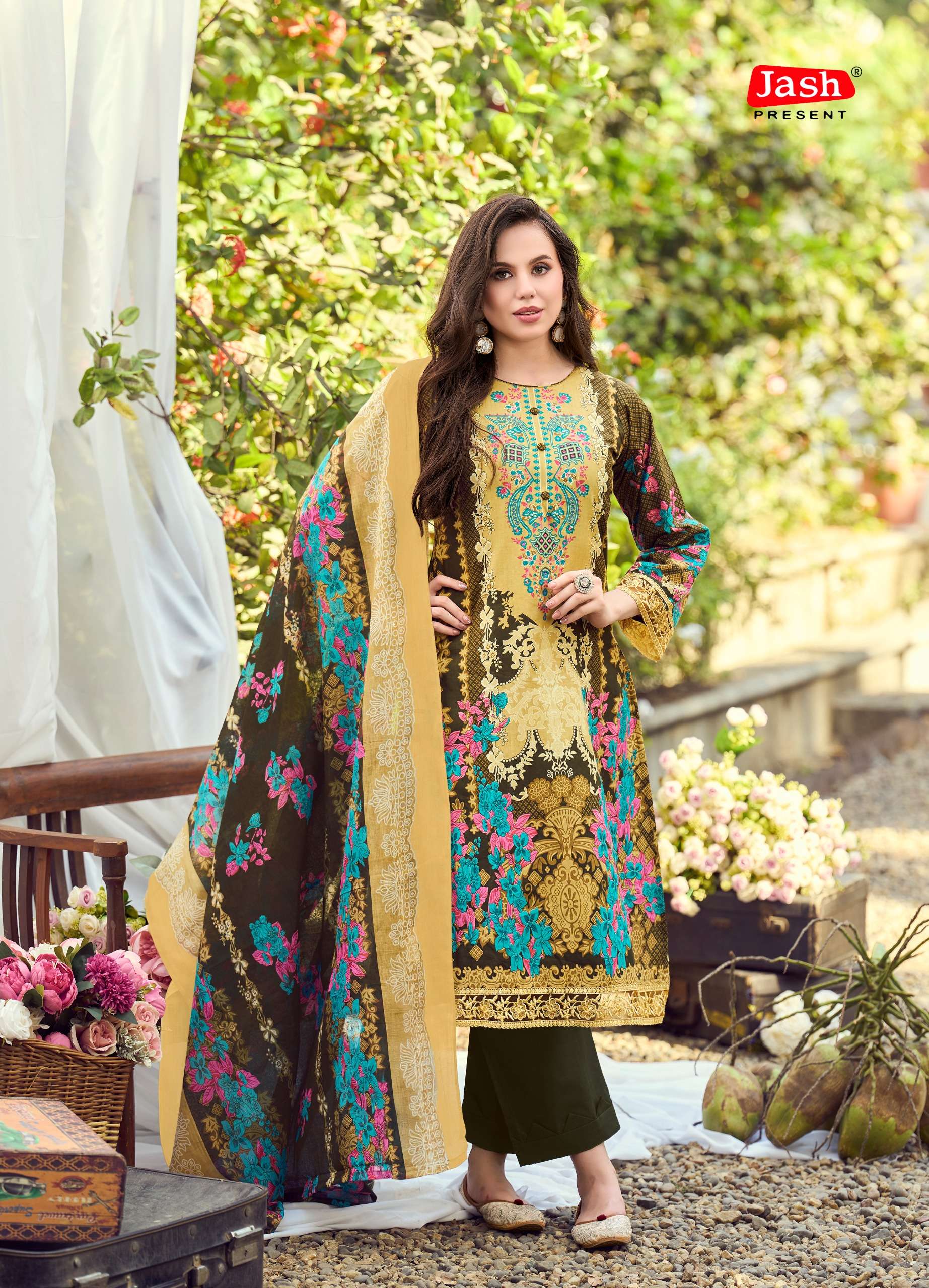 JASH BELLIZA VOL 13 COTTON DIGITAL PRINT SALWAR SUIT