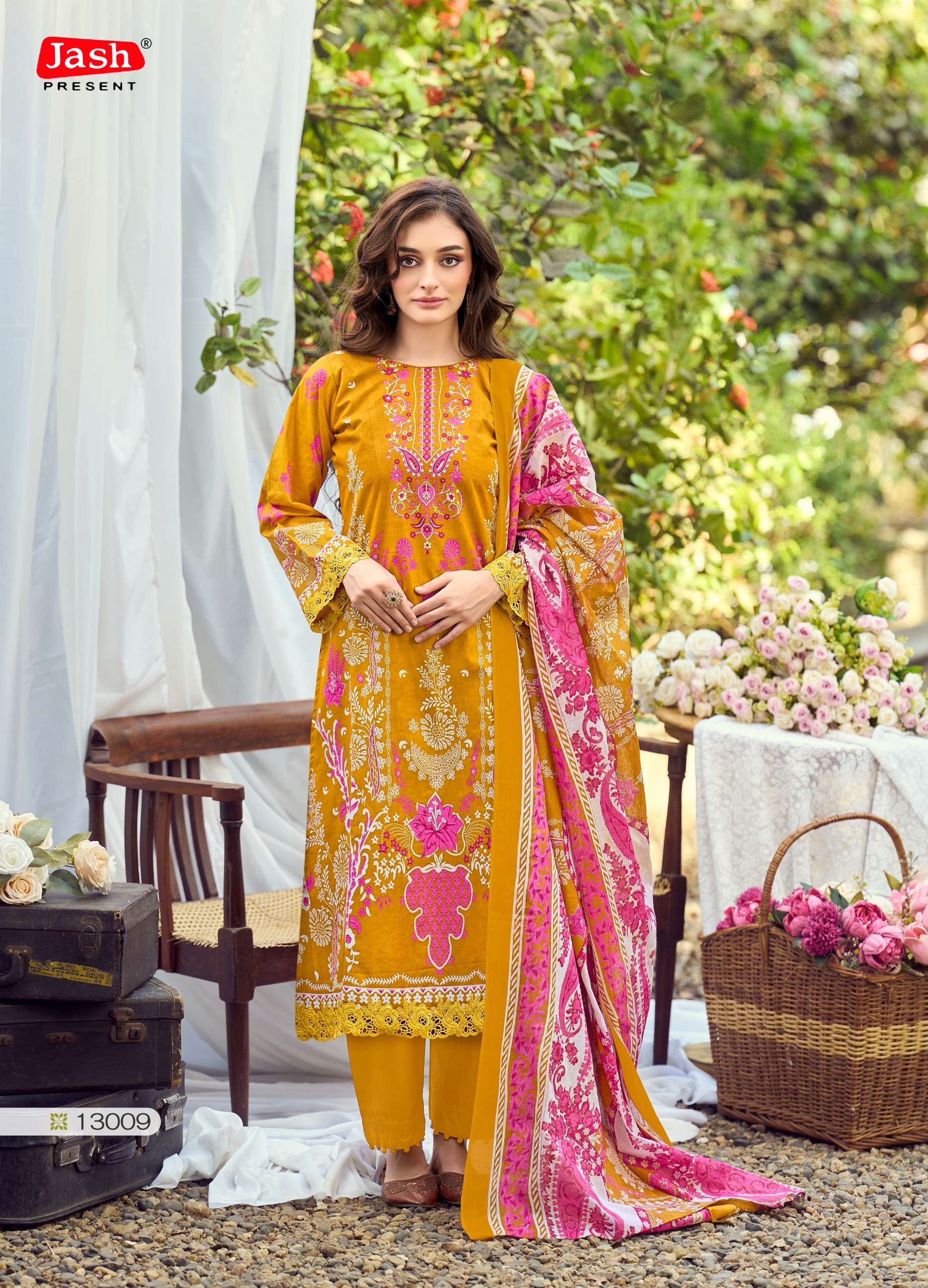 JASH BELLIZA VOL 13 COTTON DIGITAL PRINT SALWAR SUIT