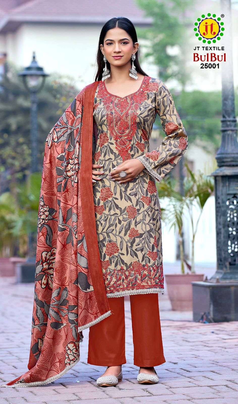 JT BULBUL VOL 25 RAYON FANCY PREMIUM WORKS LADIES SALWAR SUIT
