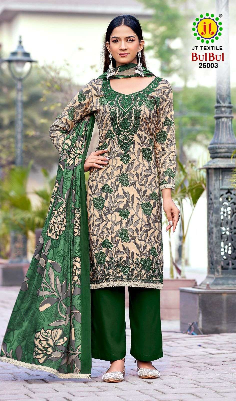 JT BULBUL VOL 25 RAYON FANCY PREMIUM WORKS LADIES SALWAR SUIT