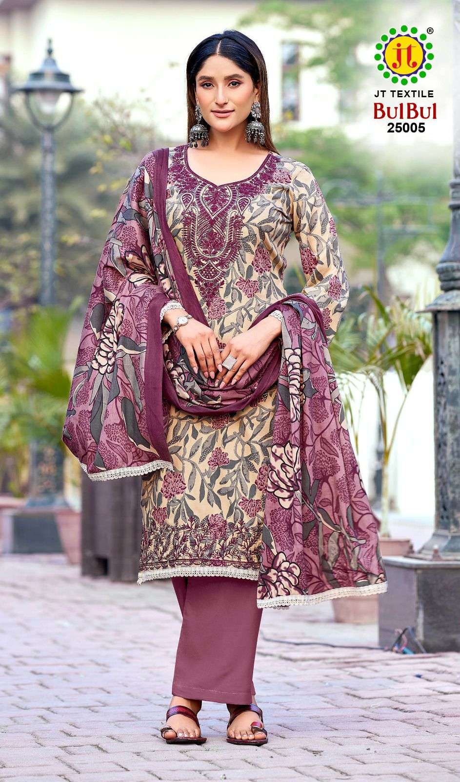 JT BULBUL VOL 25 RAYON FANCY PREMIUM WORKS LADIES SALWAR SUIT