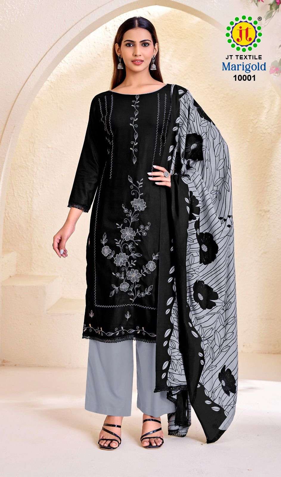 JT MARIGOLD VOL 10 RAYON FANCY WORKS SUIT