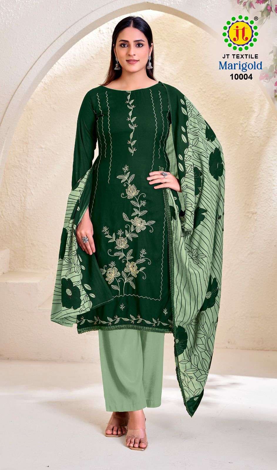 JT MARIGOLD VOL 10 RAYON FANCY WORKS SUIT