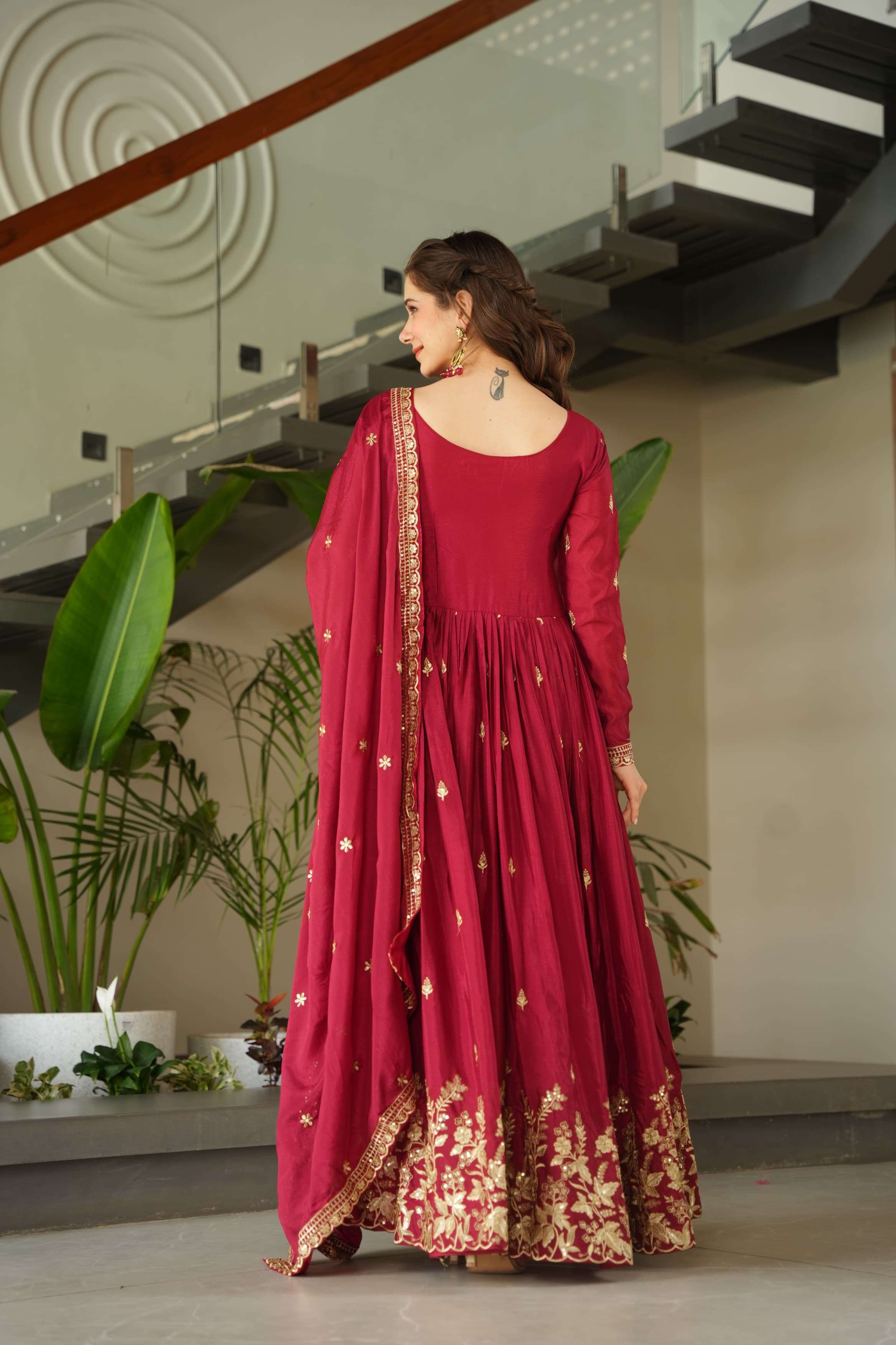KA 1166 DESIGNER READY MADE GOWN COLLECTION