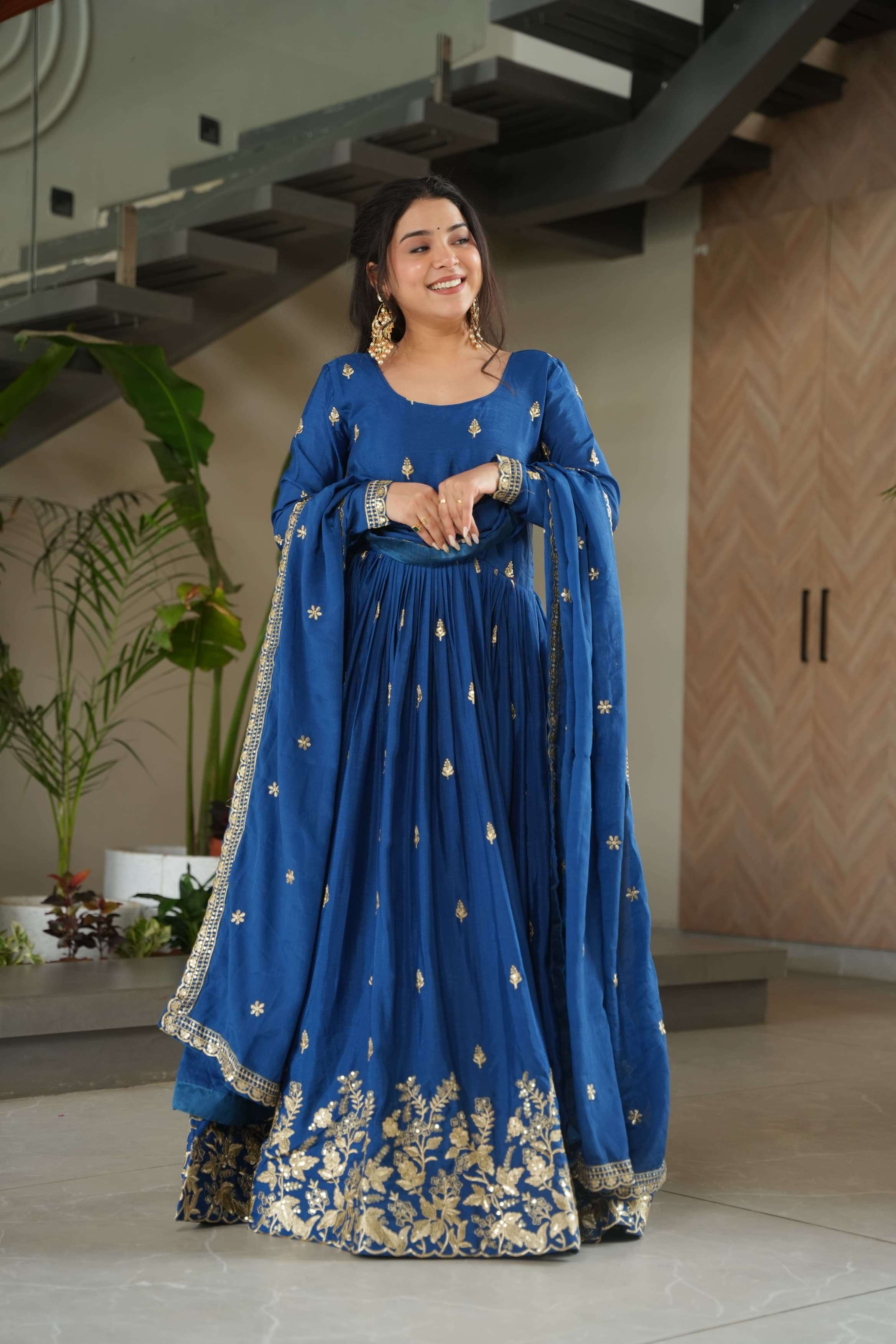 KA 1166 DESIGNER READY MADE GOWN COLLECTION