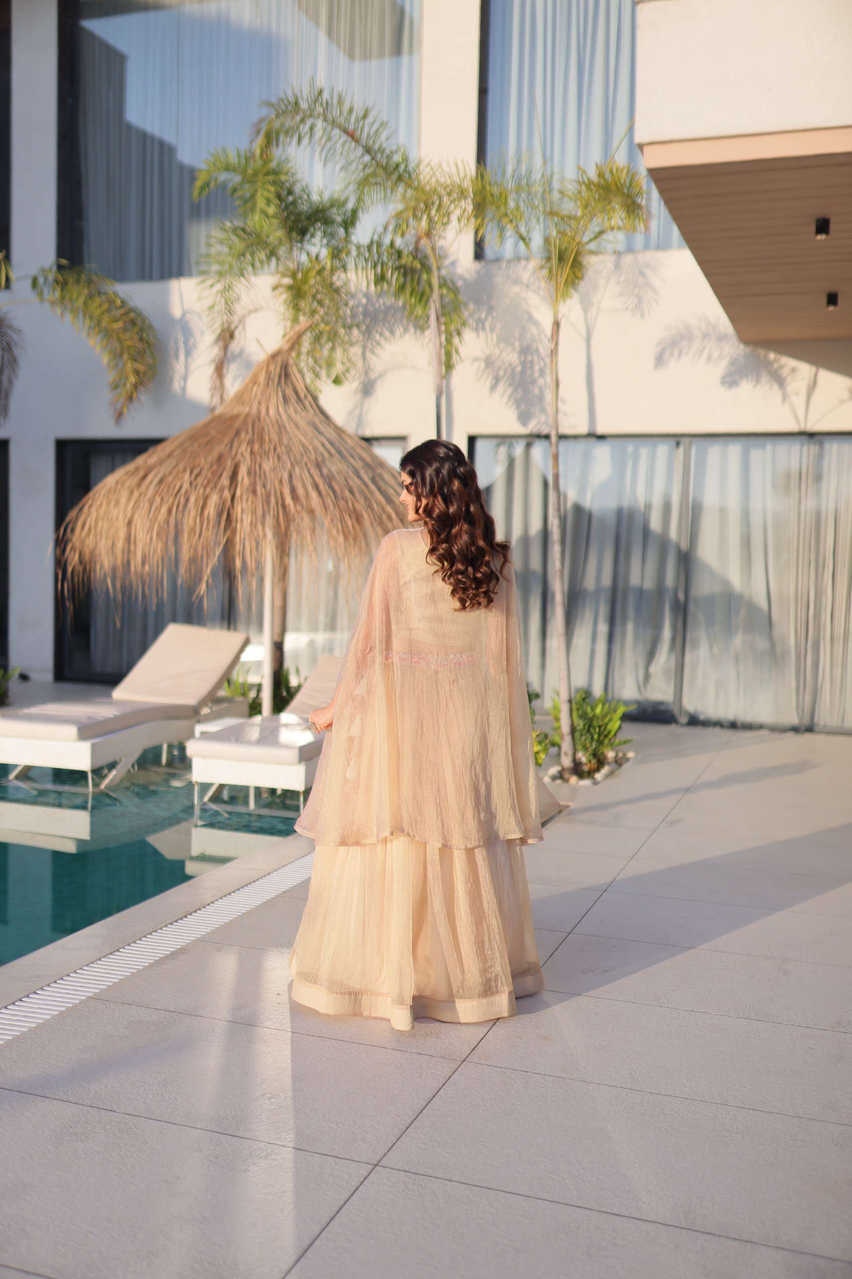 KA 5068 SILK BEAUTIFUL DESIGNER LOOK PARTY WEAR LADIES DRESS