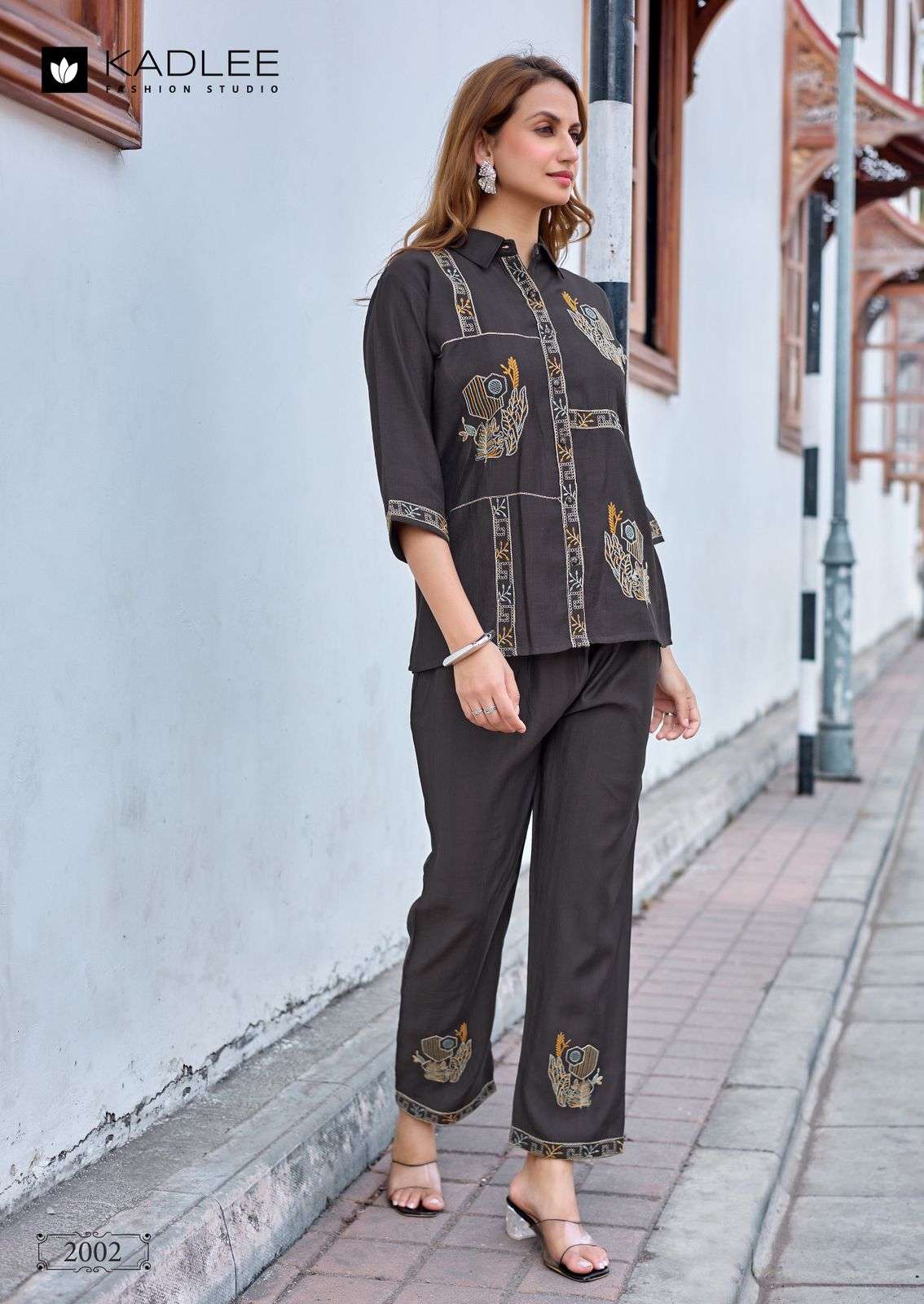 KADLEE FASHION DREAM GIRL VISCOSE FANCY WORKS LADIES KURTI WITH BOTTOM PAIR 
