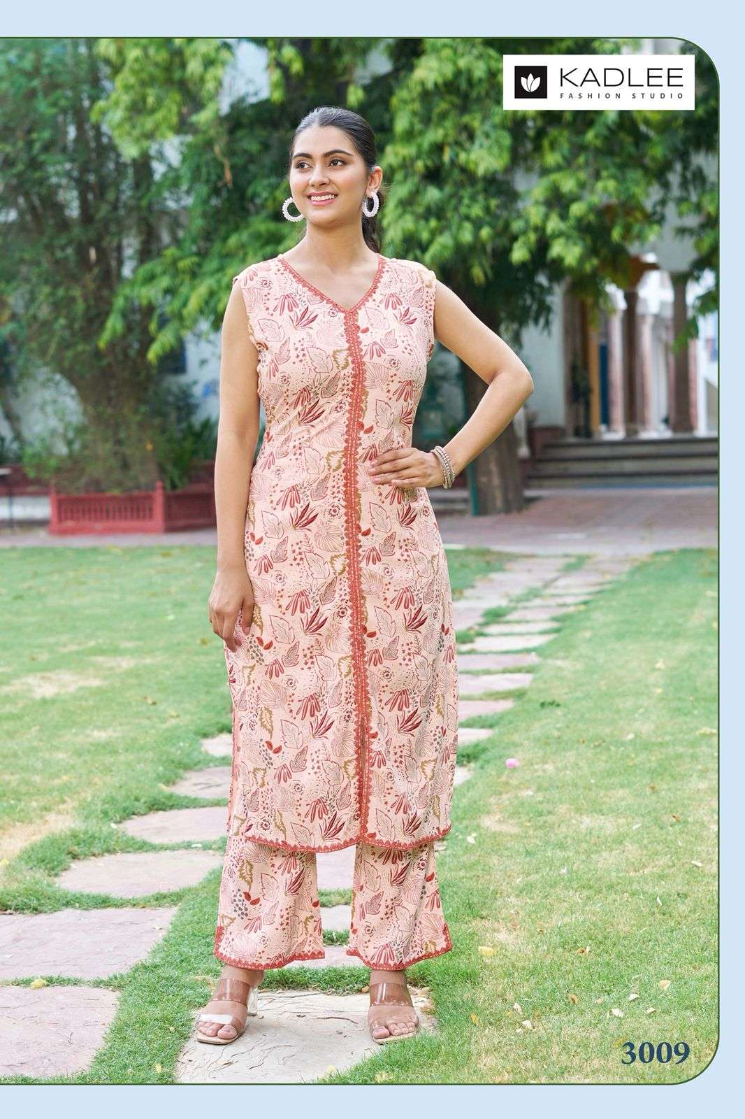 KADLEE FASHION SAAVI VOL 2 RAYON PRINT FANCY LADIES KURTI WITH BOTTOM PAIR 