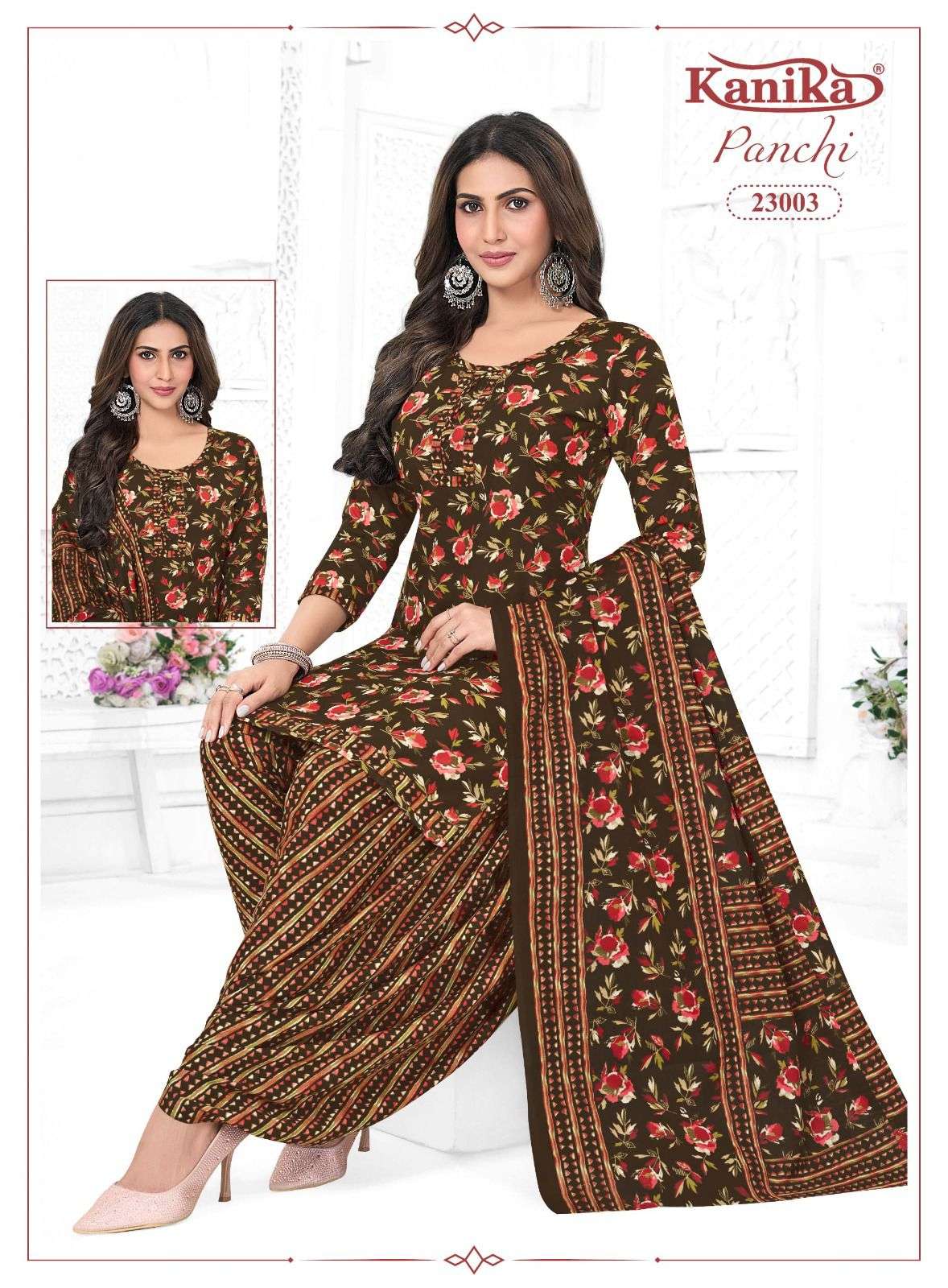 KANIKA PANCHI VOL 23 COTTON READY MADE PATIYALA SUIT