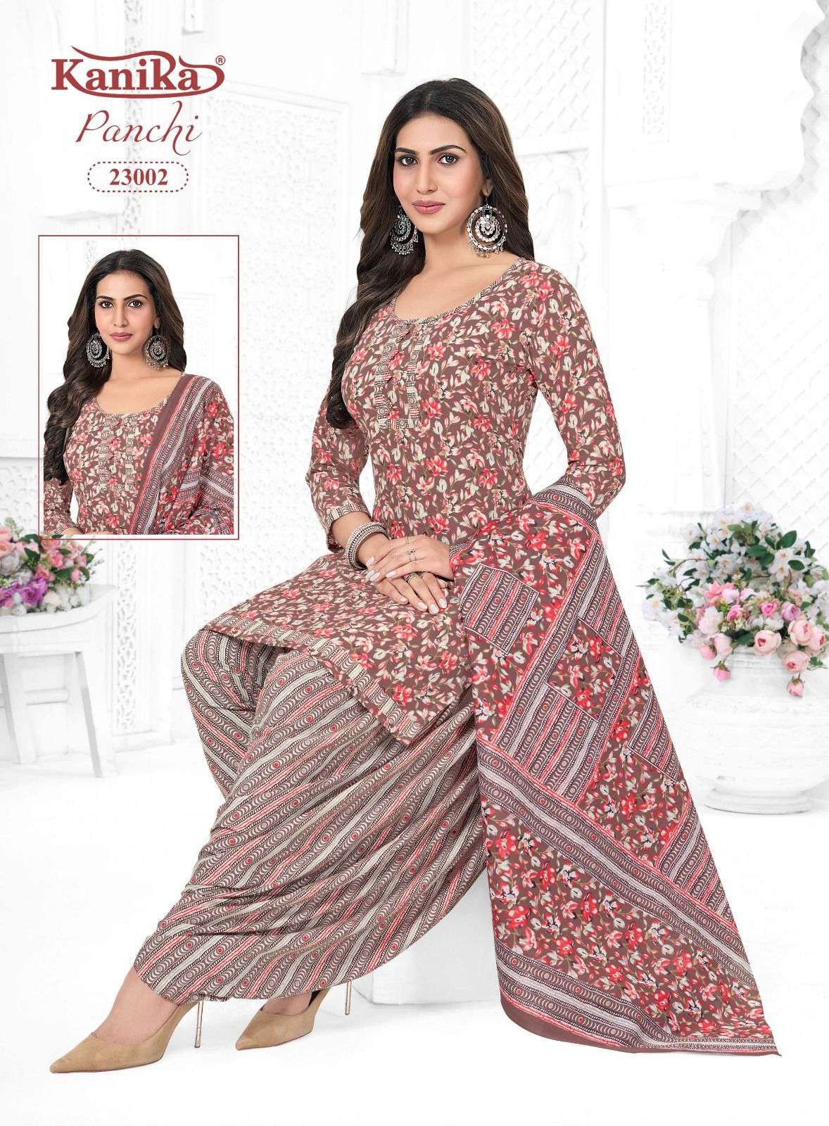 KANIKA PANCHI VOL 23 COTTON READY MADE PATIYALA SUIT
