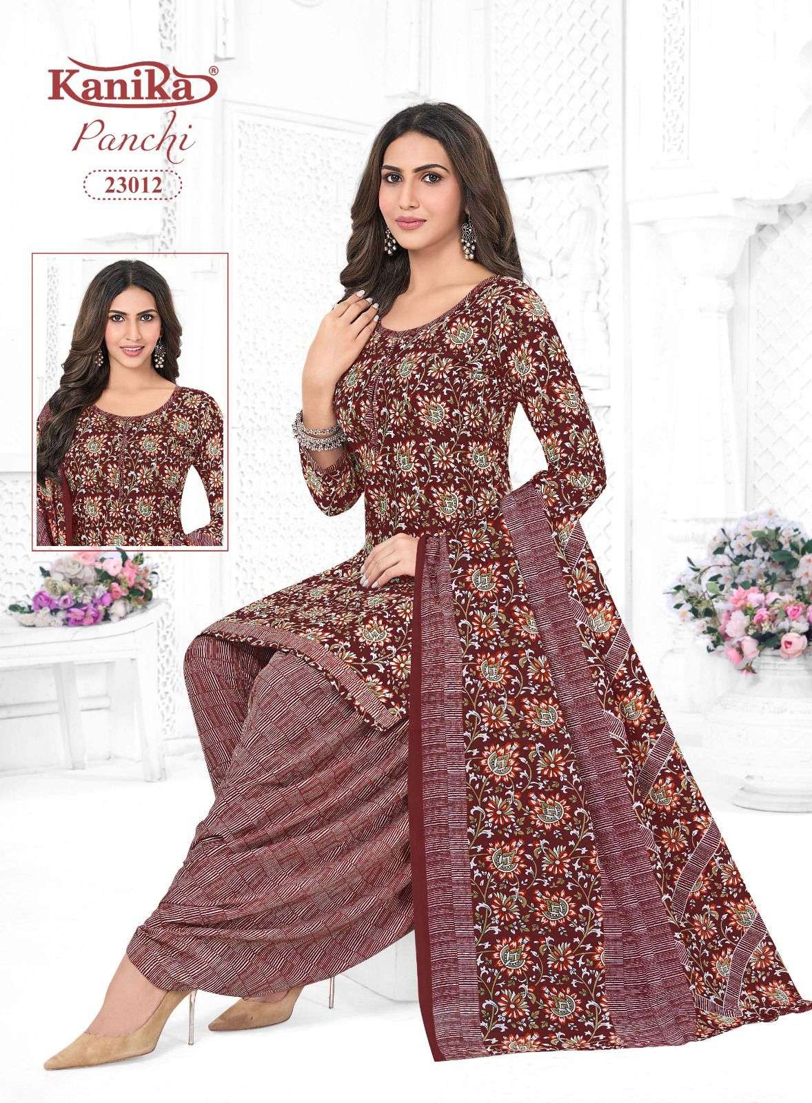 KANIKA PANCHI VOL 23 COTTON READY MADE PATIYALA SUIT