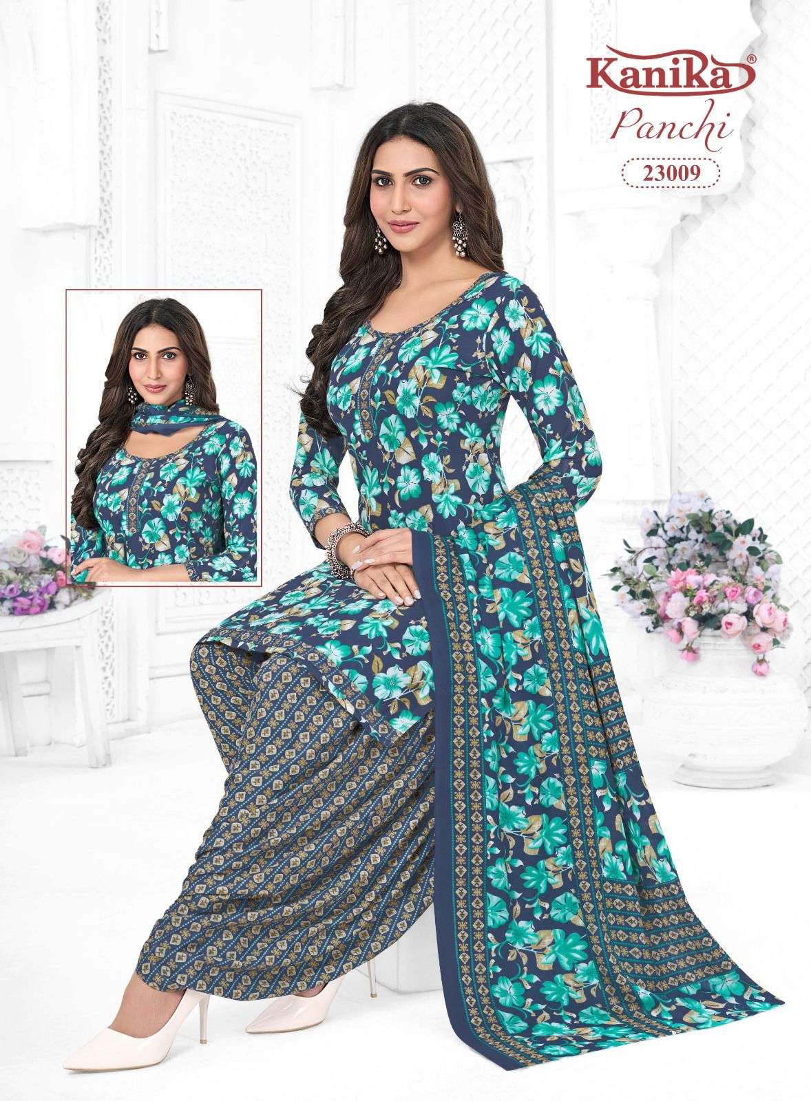 KANIKA PANCHI VOL 23 COTTON READY MADE PATIYALA SUIT