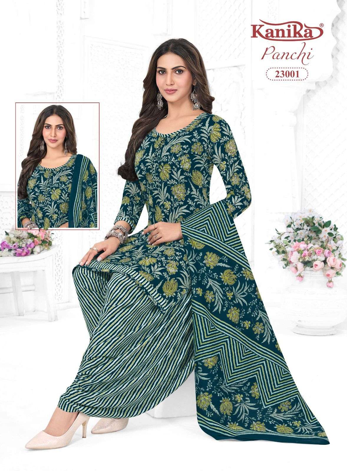 KANIKA PANCHI VOL 23 COTTON READY MADE PATIYALA SUIT
