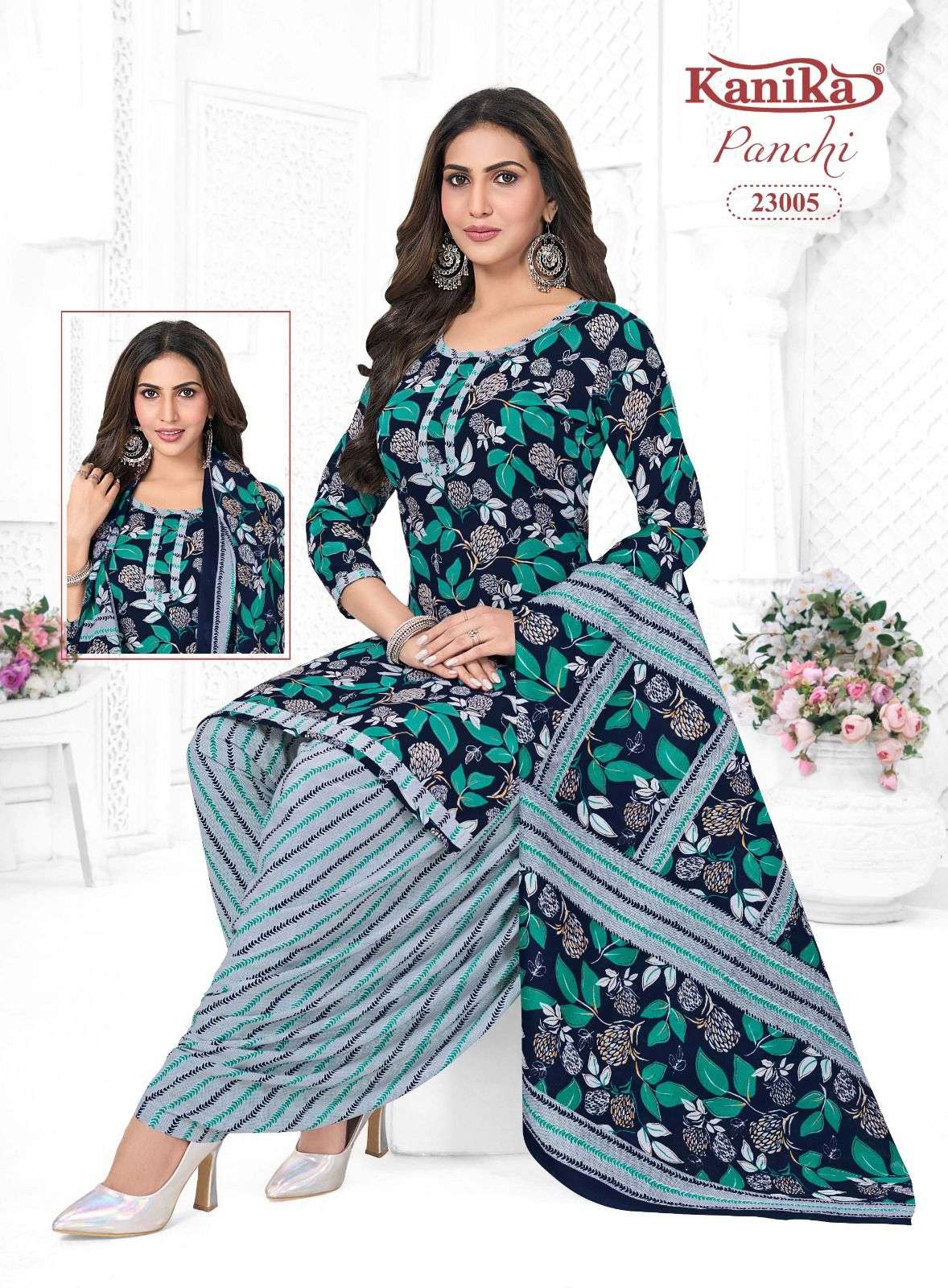 KANIKA PANCHI VOL 23 COTTON READY MADE PATIYALA SUIT