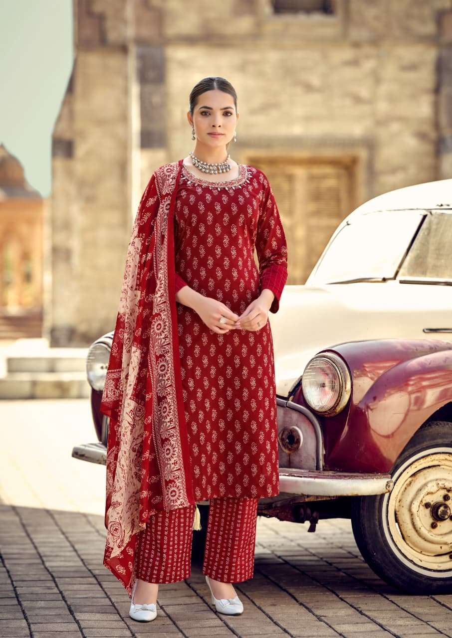 KARISSA SUMMER VIBES COTTON PRINTED FANCY SUMMER WEAR LADIES 3PCS SET COLLECTION 