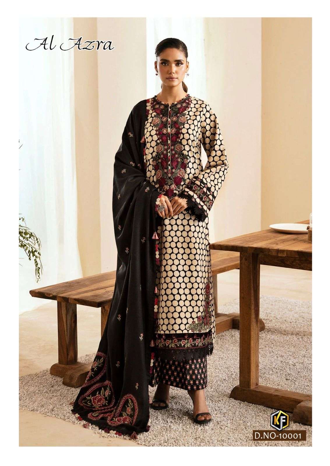 KEVAL FAB AL AZARA VOL 10 COTTON DIGITAL PRINT SALWAR SUIT	