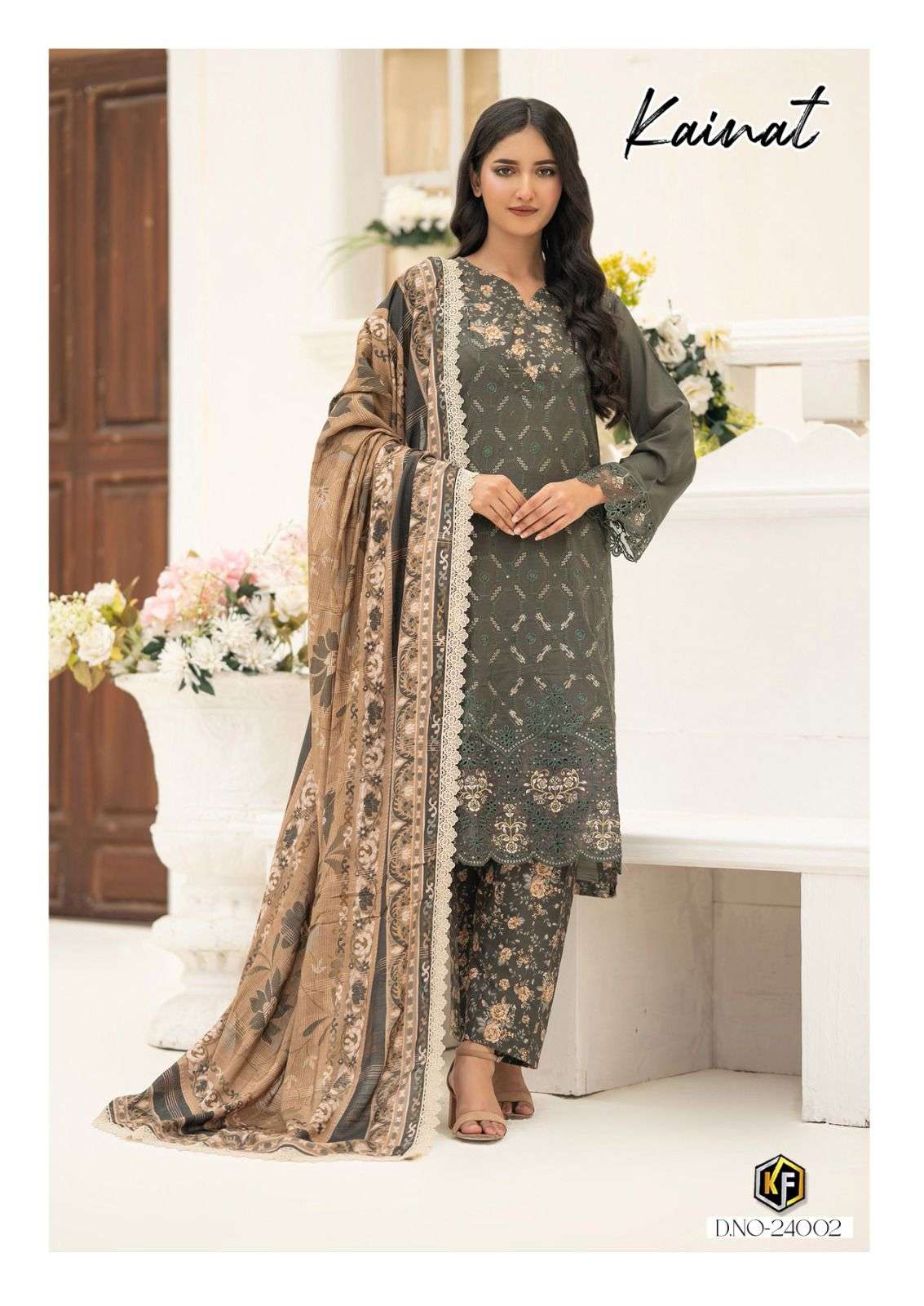 KEVAL FAB KAINAT VOL  24 COTTON DIGITAL PRINT SALWAR SUIT