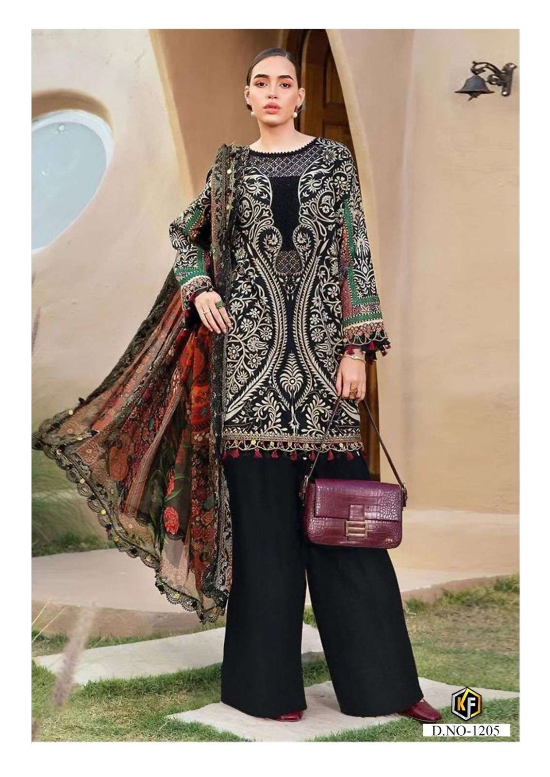 KEVAL FAB KANEEZ HEAVY COTTON LUXURY COLLECTION VOL12 LAWN COTTON DIGITAL PRINT SALWAR SUIT
