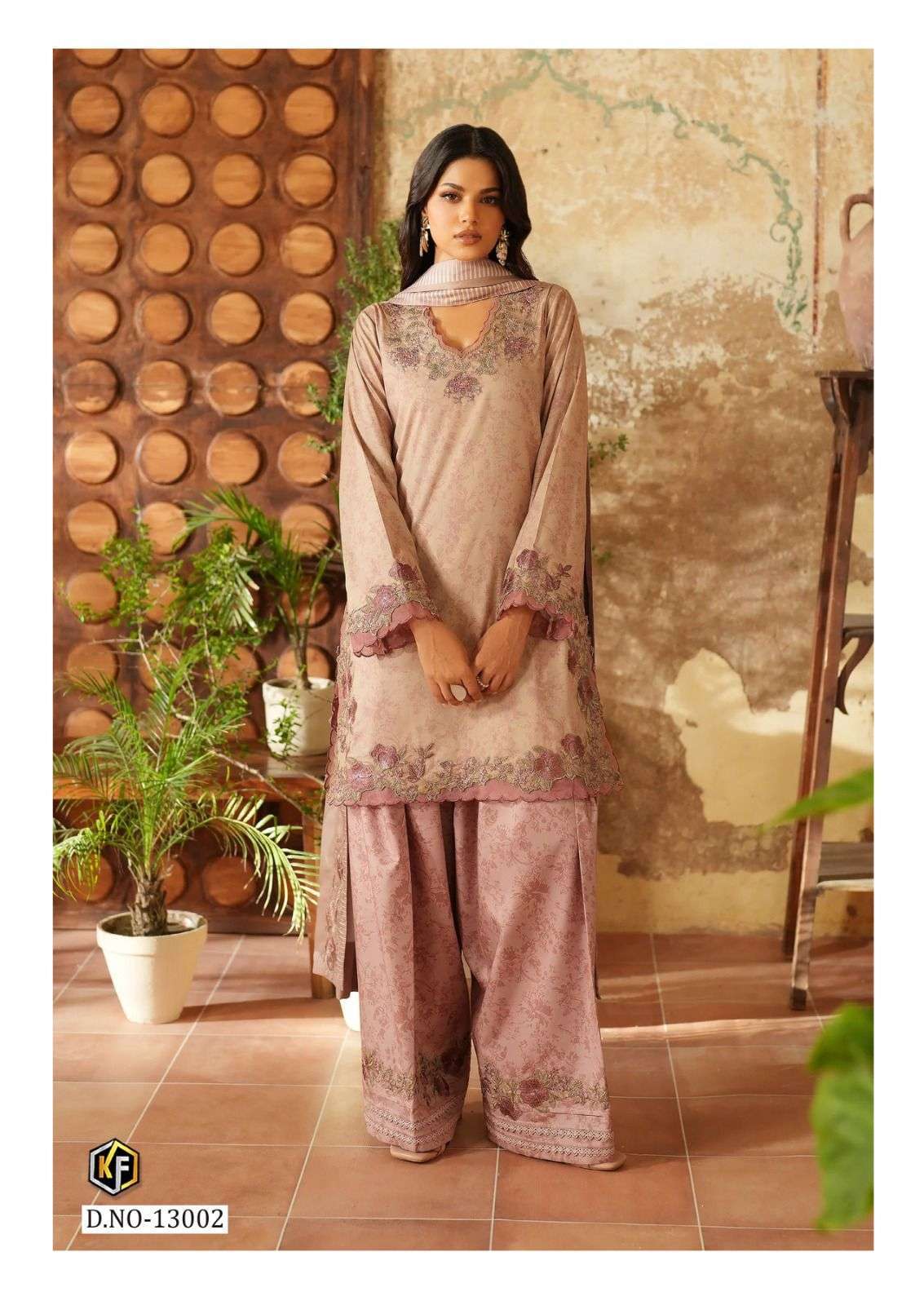 KEVAL FAB RANGREZ VOL 13 COTTON DIGITAL PRINTS SALWAR SUIT	