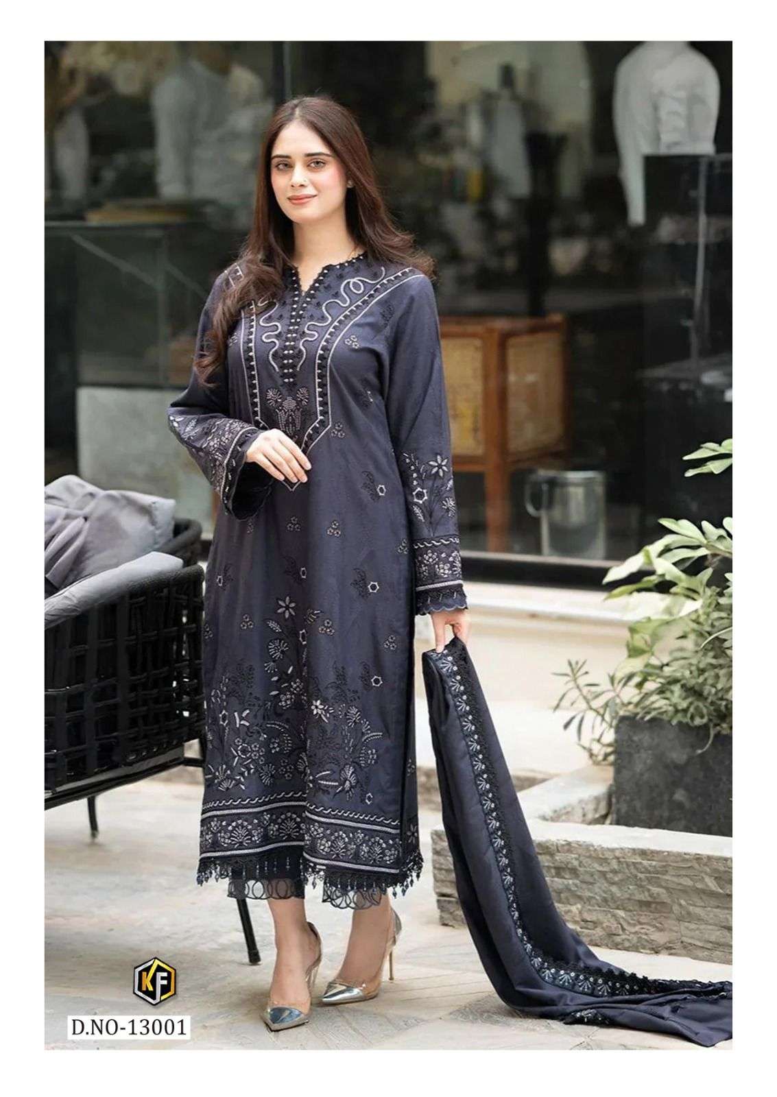 KEVAL FAB RANGREZ VOL 13 COTTON DIGITAL PRINTS SALWAR SUIT	