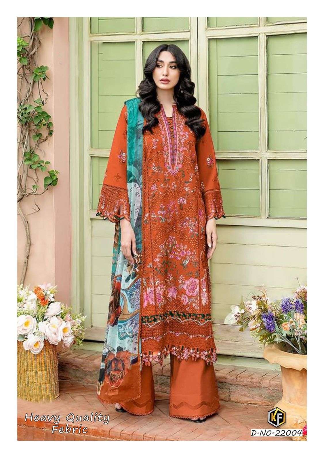 KEVAL FAB SOBIA NAZIR VOL 22 COTTON DIGITAL KARACHI PRINTS SALWAR SUIT