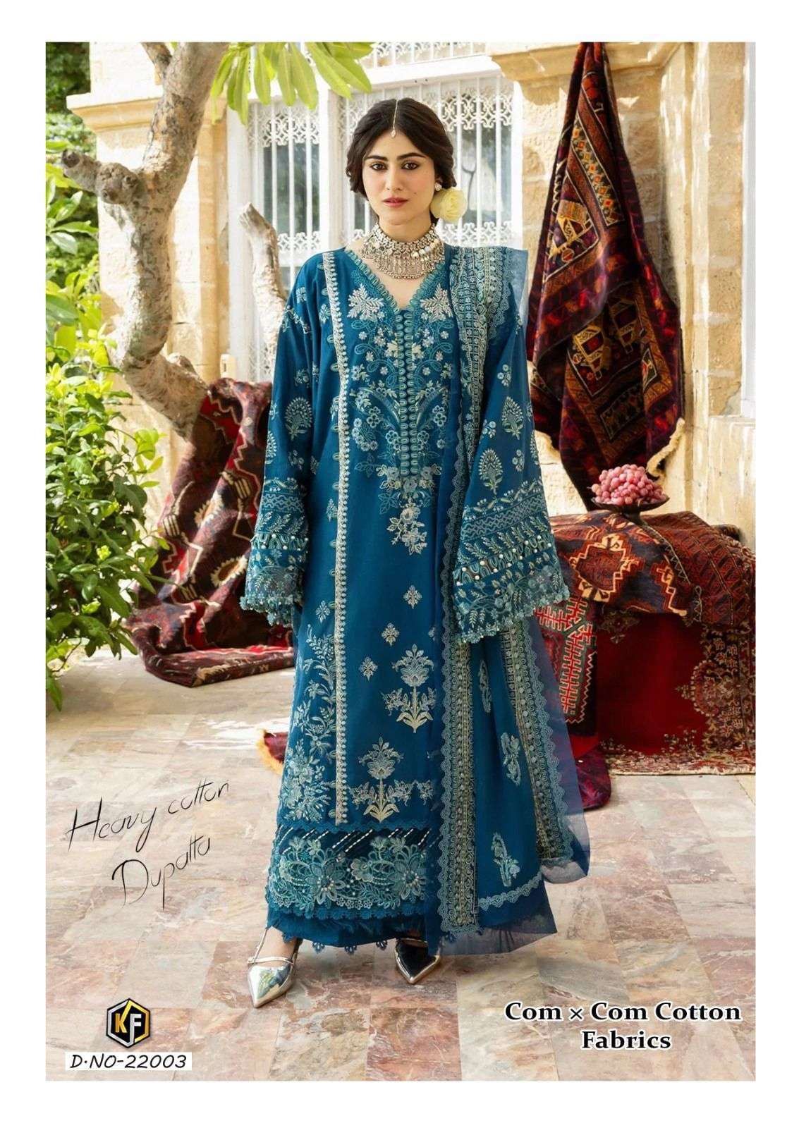 KEVAL FAB SOBIA NAZIR VOL 22 COTTON DIGITAL KARACHI PRINTS SALWAR SUIT