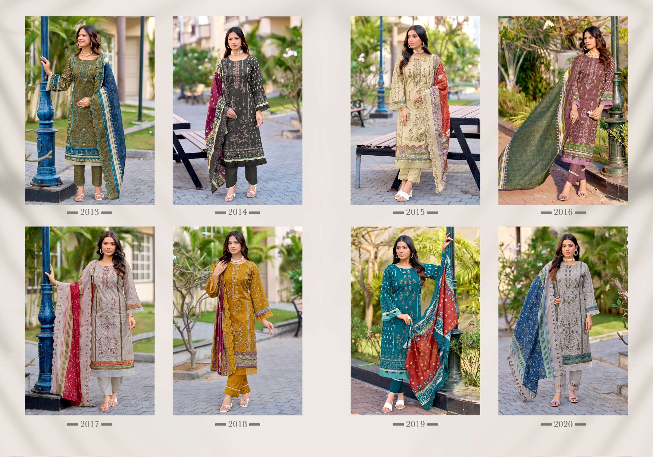 LEVISHA MADHUBALA VOL 14 LAWN COTTON DIGITAL PRINT WITH FANCY WORK SUIT