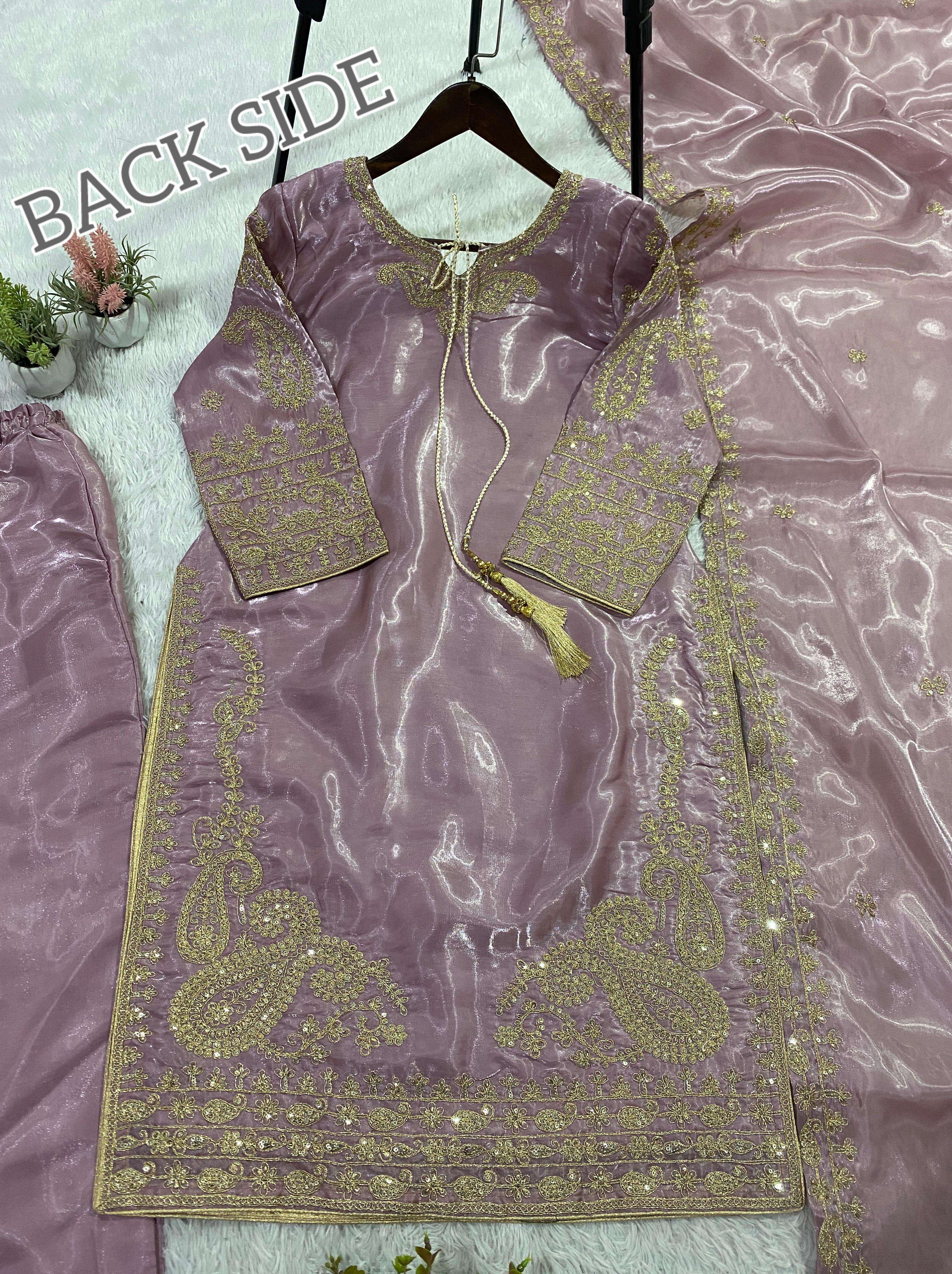 LG 2089 SILK HEAVY DESIGNER PARTY WEAR LADIES SUIT