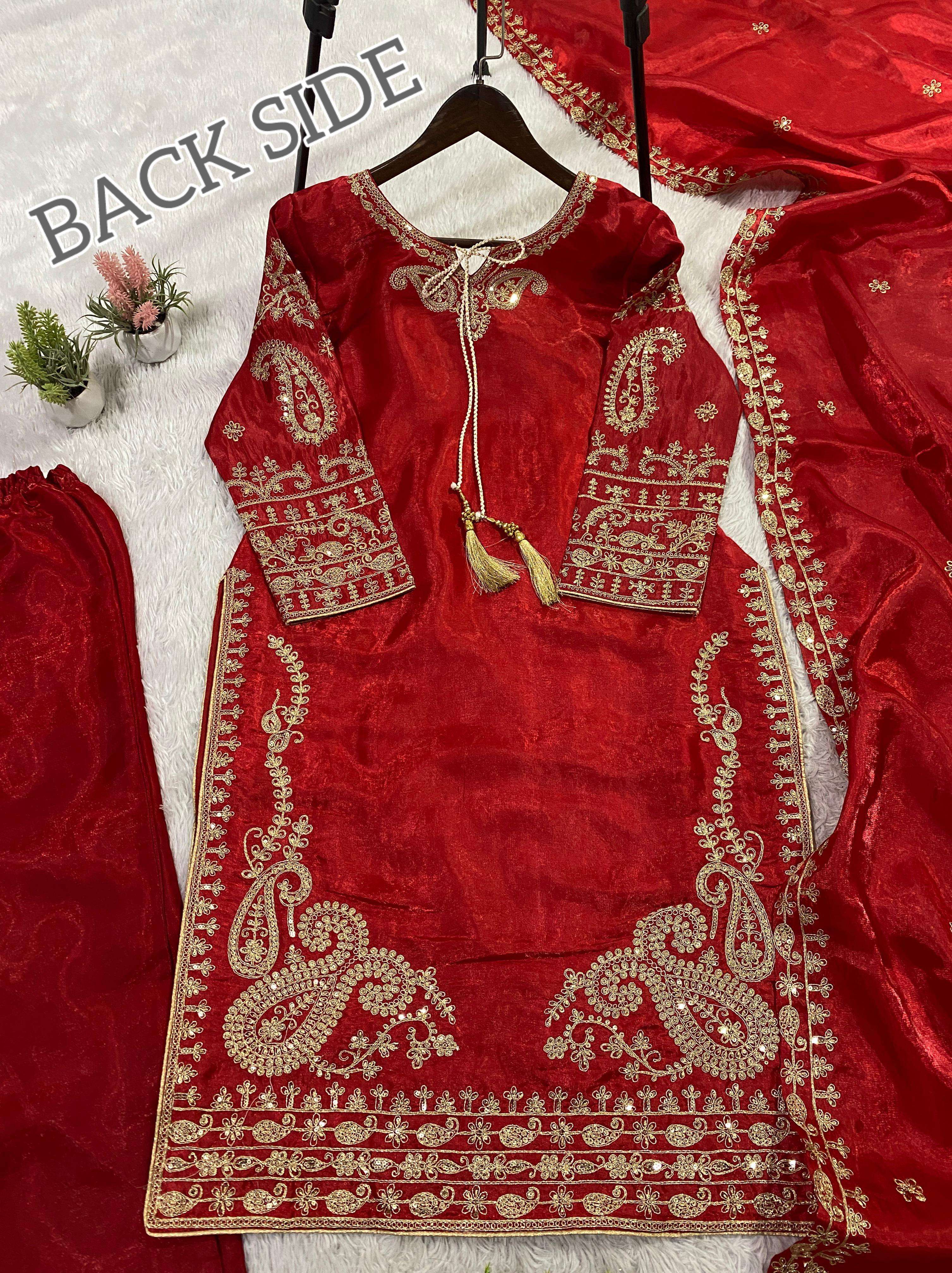 LG 2089 SILK HEAVY DESIGNER PARTY WEAR LADIES SUIT