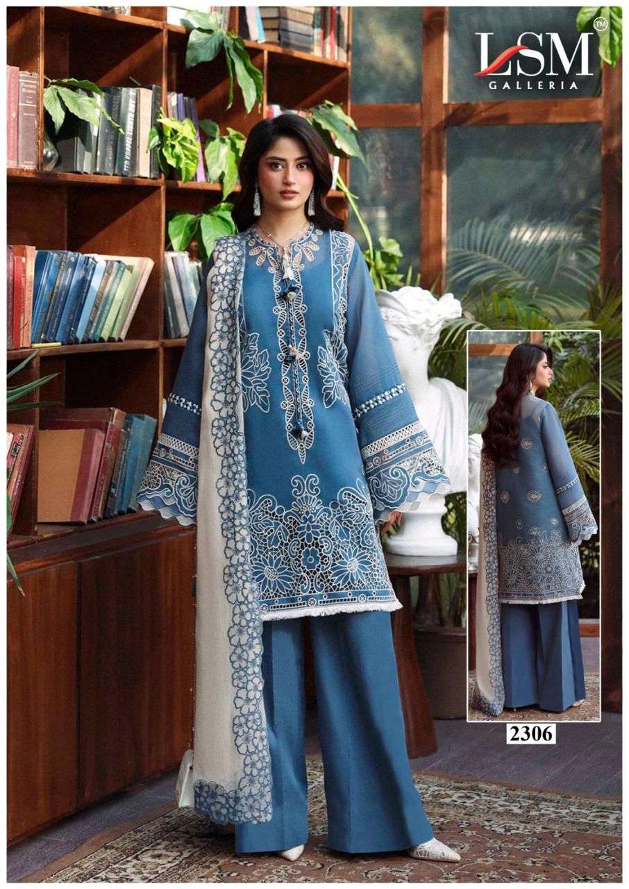 LSM GALLERIA PARIAN DREAM HEAVY LUXURY LAWN COLLECTION VOL 23 DIGITAL PRINT SALWAR SUIT