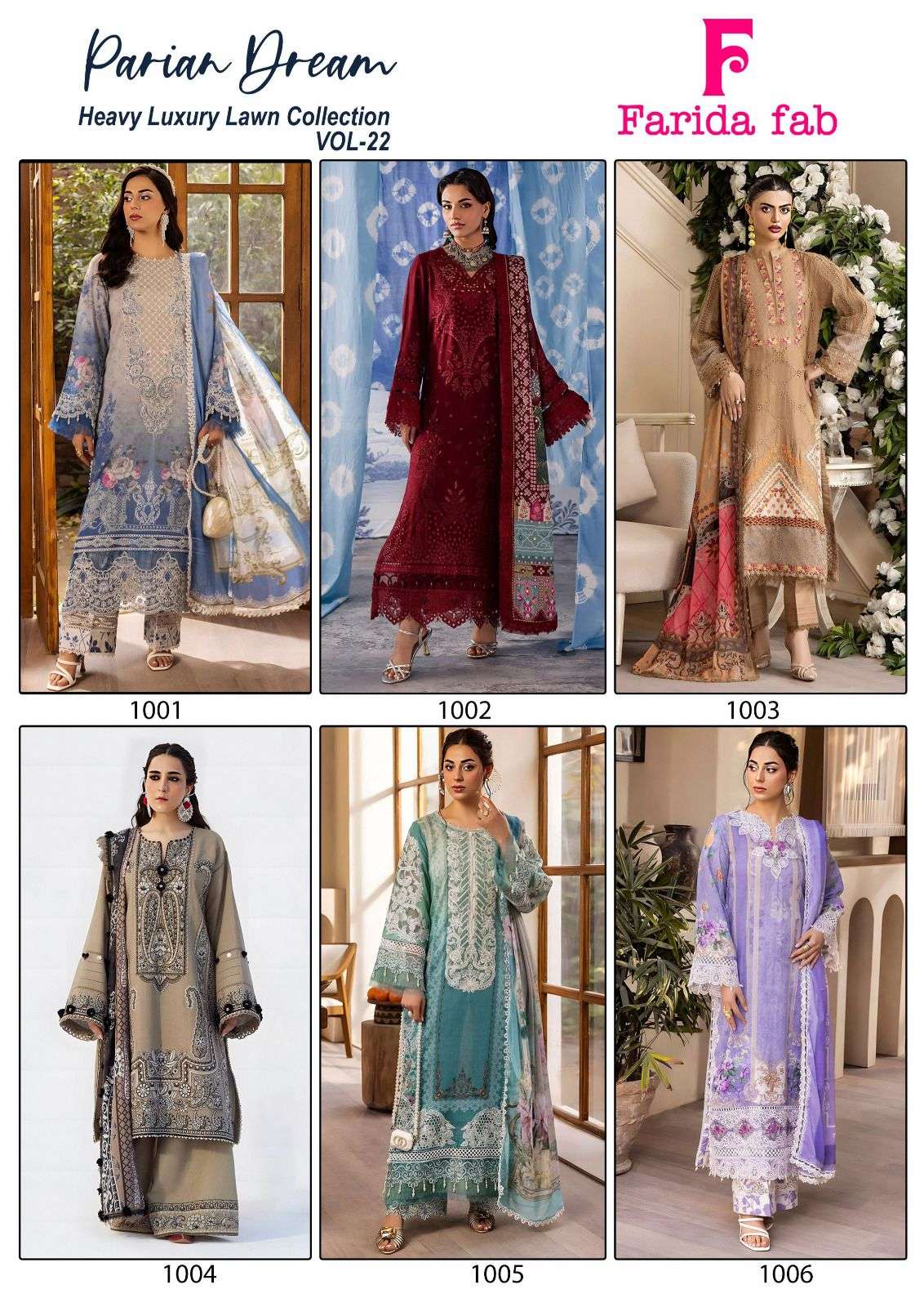 LSM GALLERIA PARIAN DREAM VOL 22 COTTON DIGITAL PRINTS SALWAR SUIT