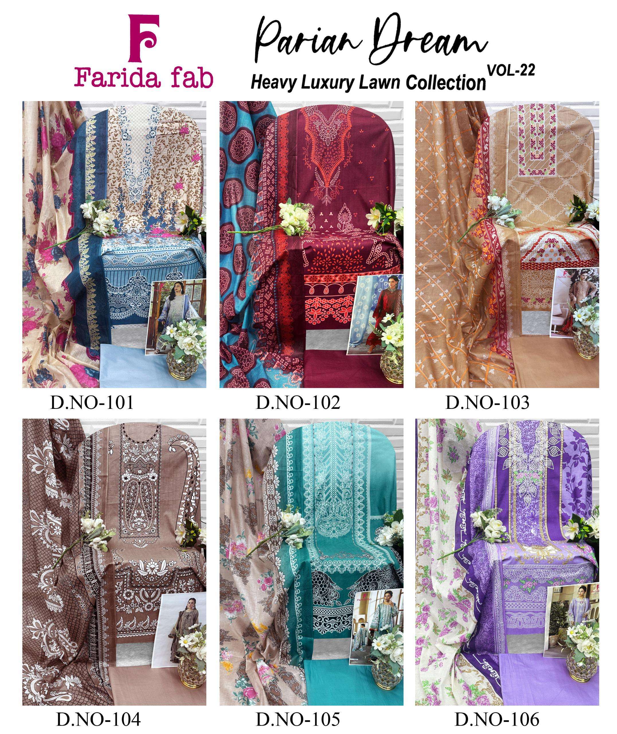 LSM GALLERIA PARIAN DREAM VOL 22 COTTON DIGITAL PRINTS SALWAR SUIT