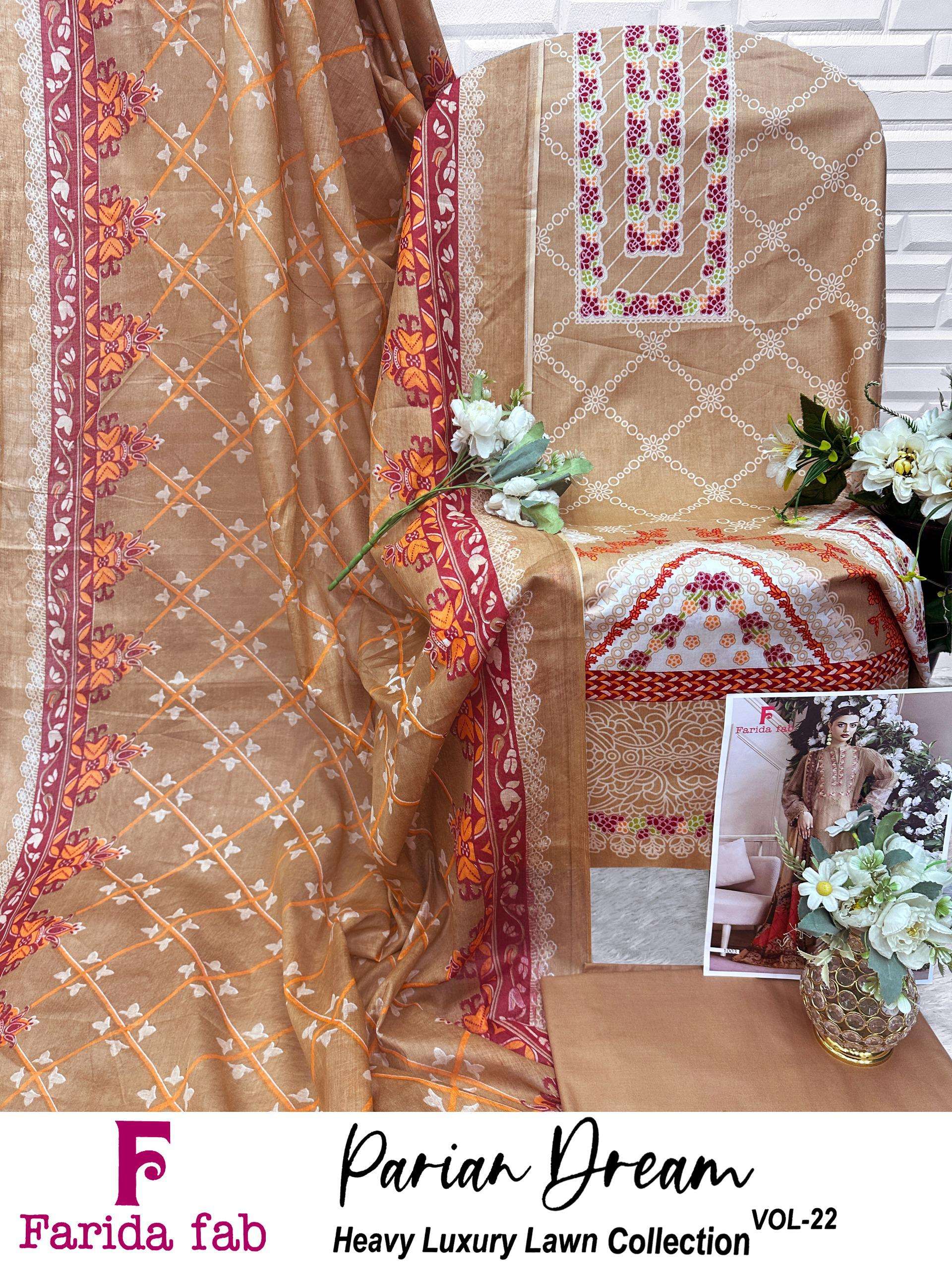 LSM GALLERIA PARIAN DREAM VOL 22 COTTON DIGITAL PRINTS SALWAR SUIT