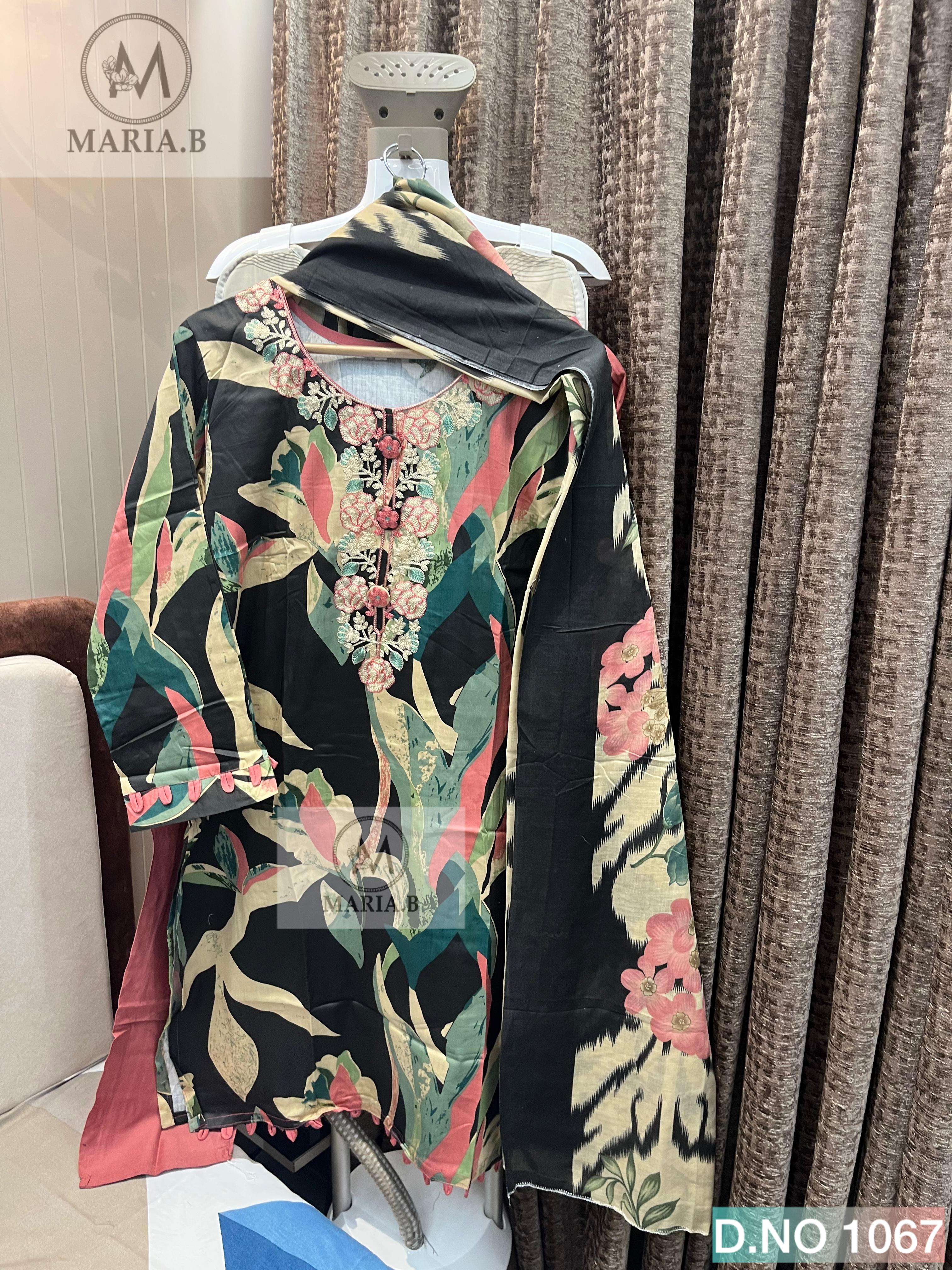 MARIA B D NO 1066 TO 1070 JAM DESIGNER WORK READY MADE PAKISTANI SUIT