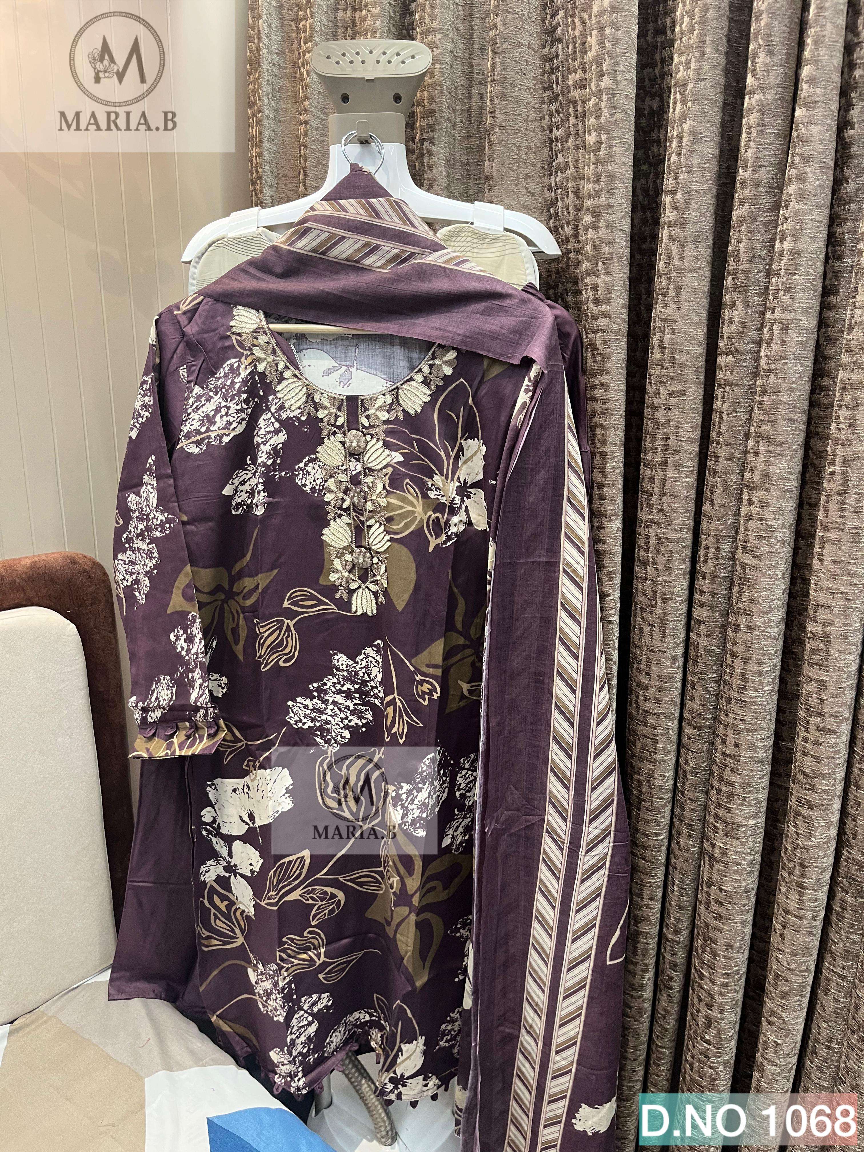 MARIA B D NO 1066 TO 1070 JAM DESIGNER WORK READY MADE PAKISTANI SUIT