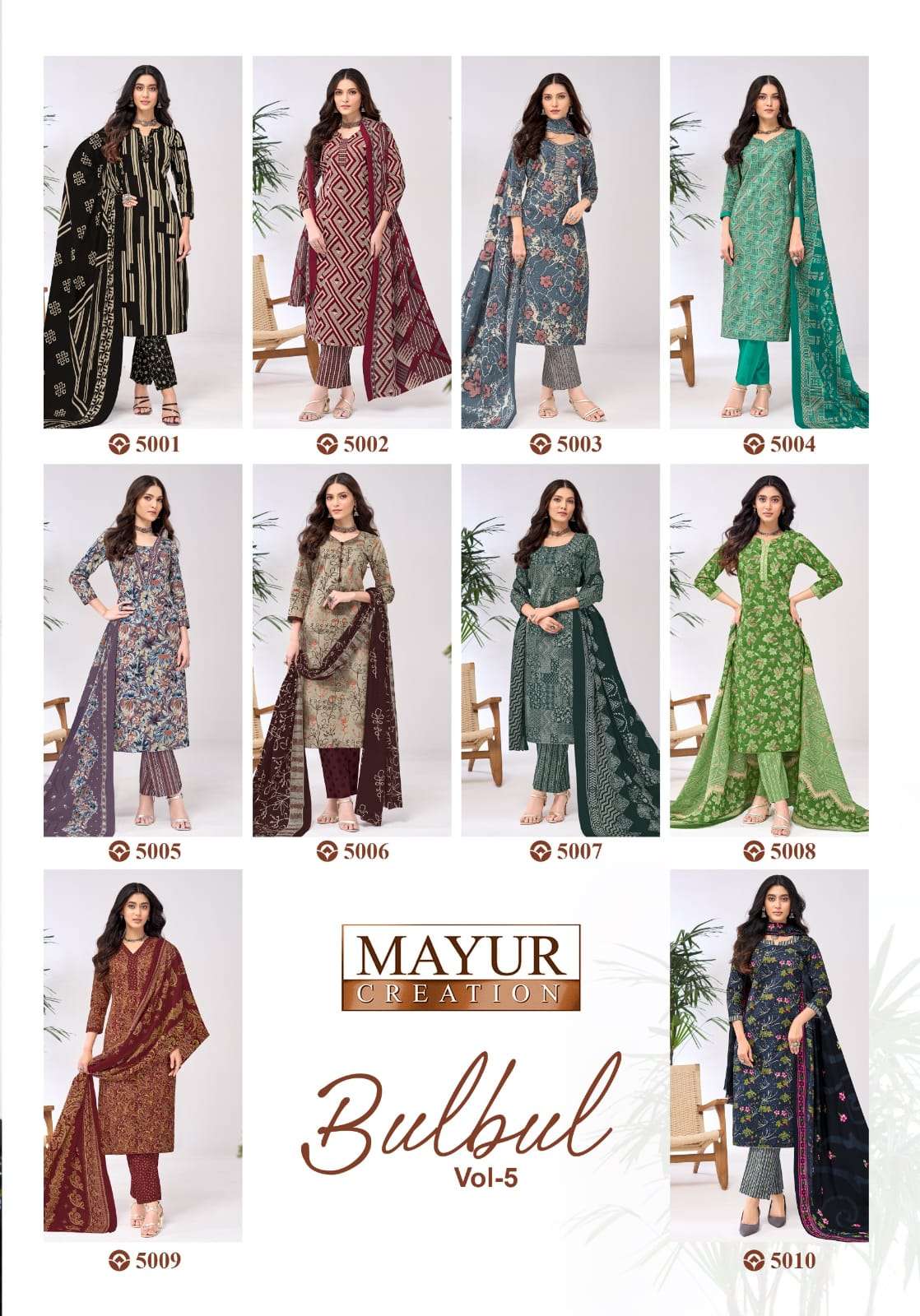 MAYUR CREATION BULBUL VOL 5 COTTON PRINTED SALWAR SUIT