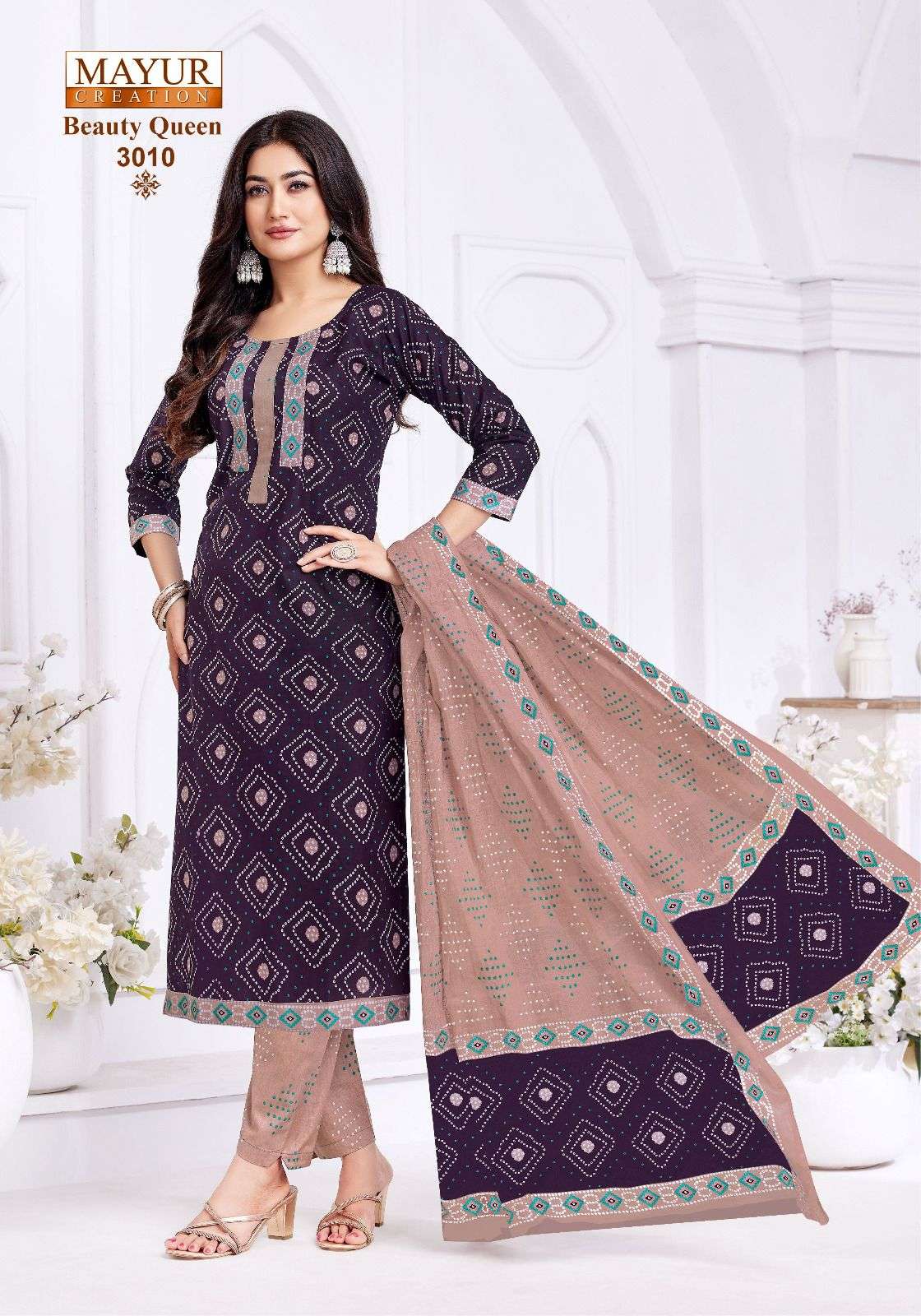 MAYUR CREATION DREAM GIRL VOL 4 COTTON PRINTED LADIES READY MADE SUIT