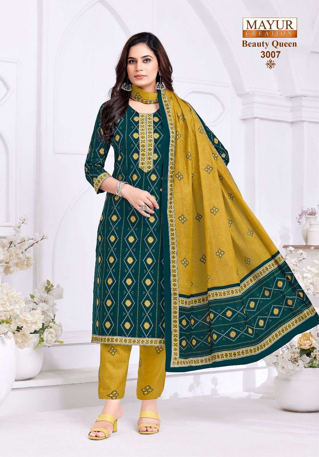 MAYUR CREATION DREAM GIRL VOL 4 COTTON PRINTED LADIES READY MADE SUIT