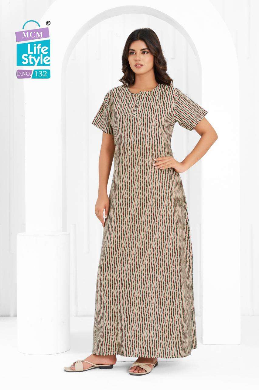 MCM LIFESTYLE NIGHTY COLLECTION COTTON PRINTED NIGHT WEAR COLLECTION 