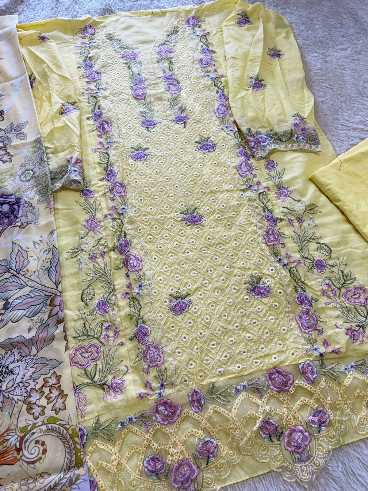 MEHBOOB TEX OMBRE LAWN COLLECTION NX VOL 2 COTTON EMBROIDERY DESIGNER SALWAR KAMEEZ 