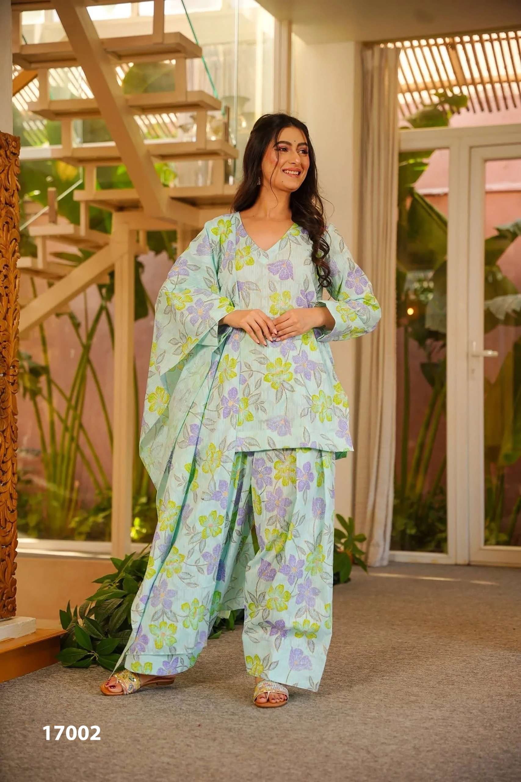 MF CLORA VOL 17 COTTON PRINTED FANCY LOOK READY LADIES 3PCS SET COLLECTION 