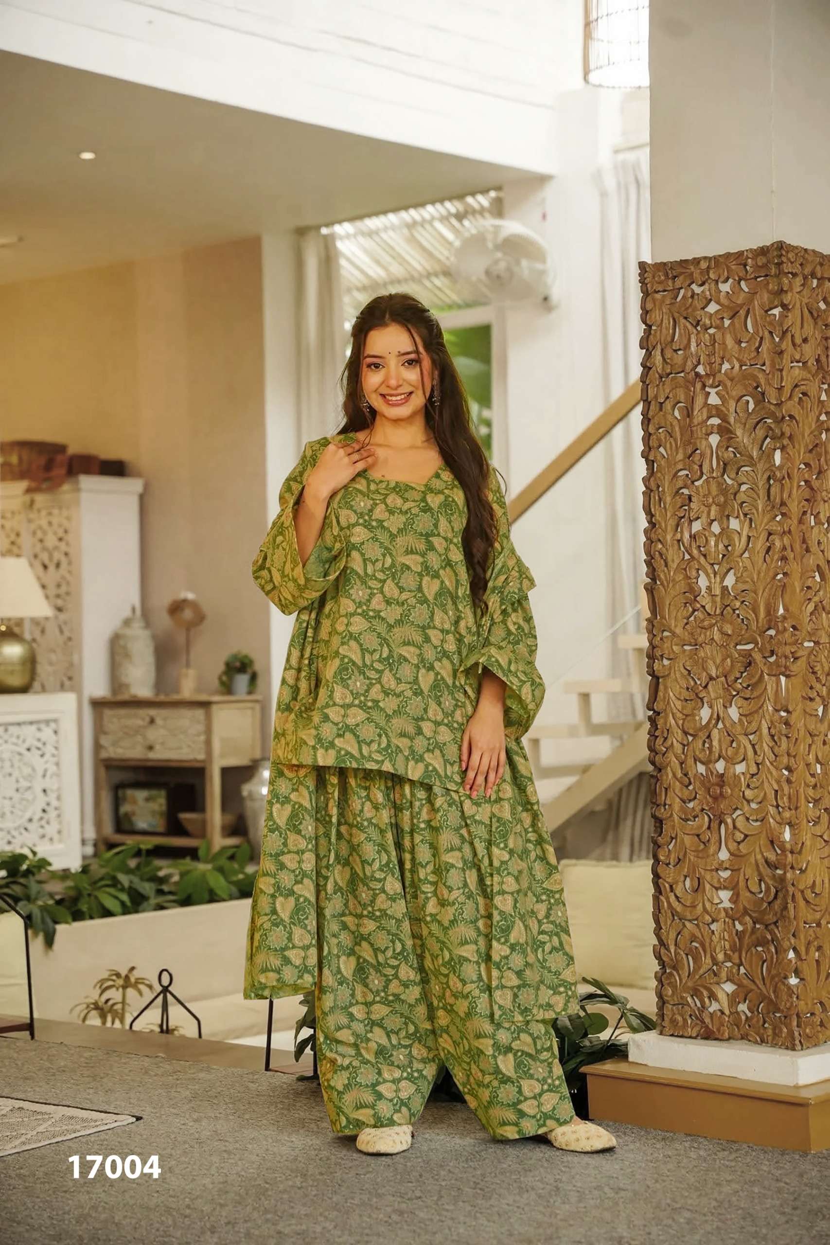 MF CLORA VOL 17 COTTON PRINTED FANCY LOOK READY LADIES 3PCS SET COLLECTION 